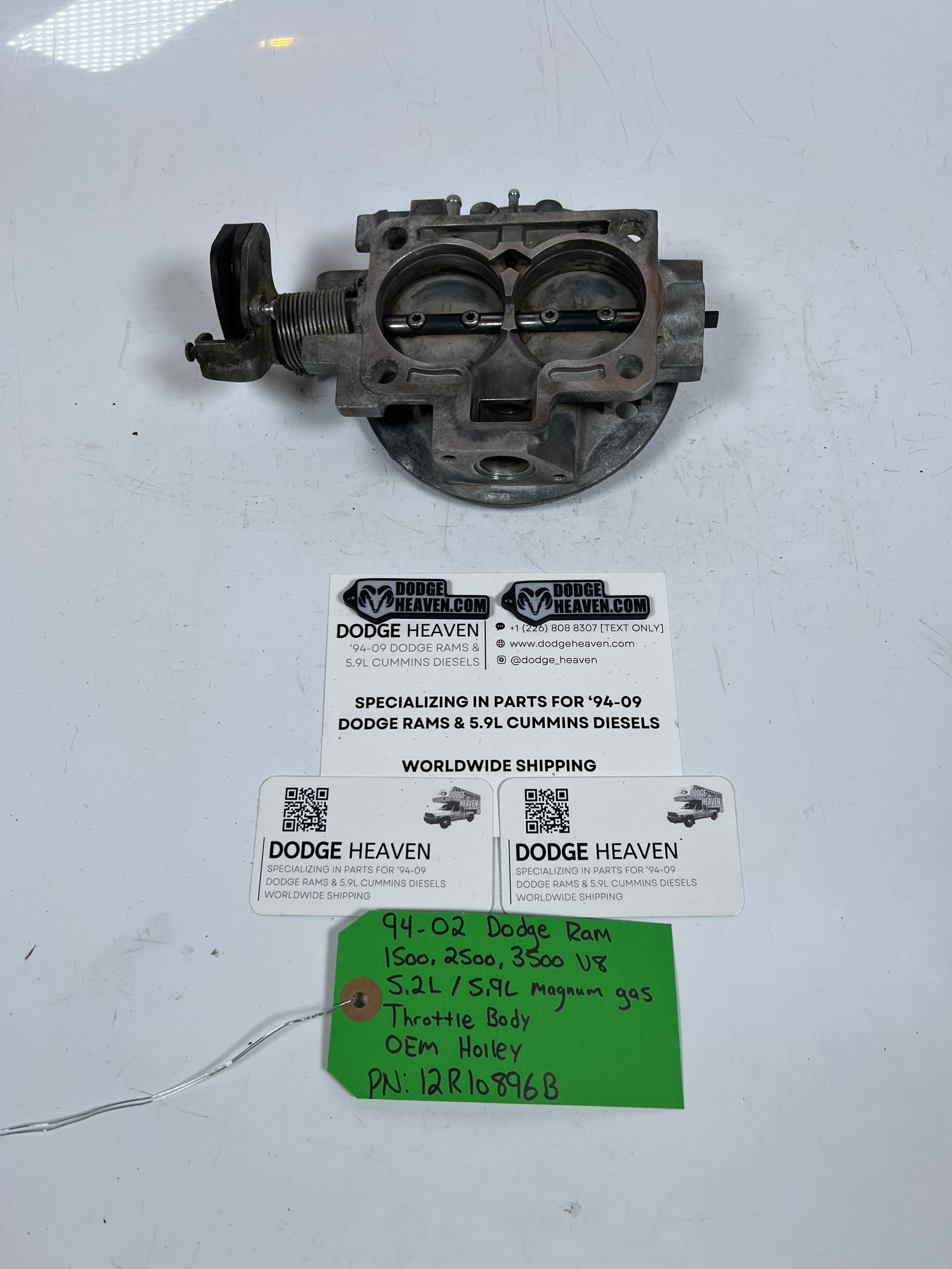 1994-2002 Dodge Ram 1500-3500 5.2L 5.9L V8 gas Magnum Throttle Body