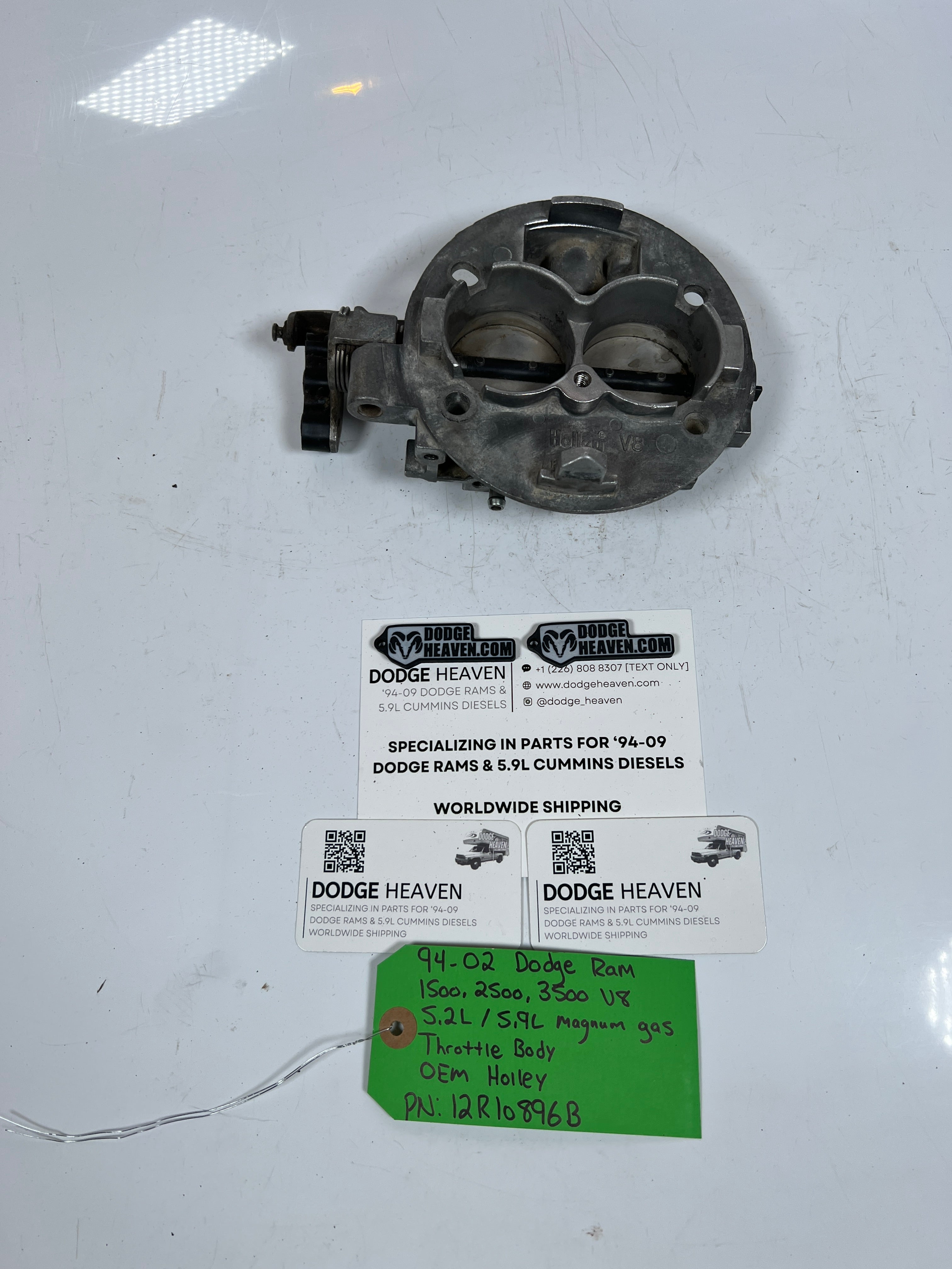 1994-2002 Dodge Ram 1500-3500 5.2L 5.9L V8 gas Magnum Throttle Body