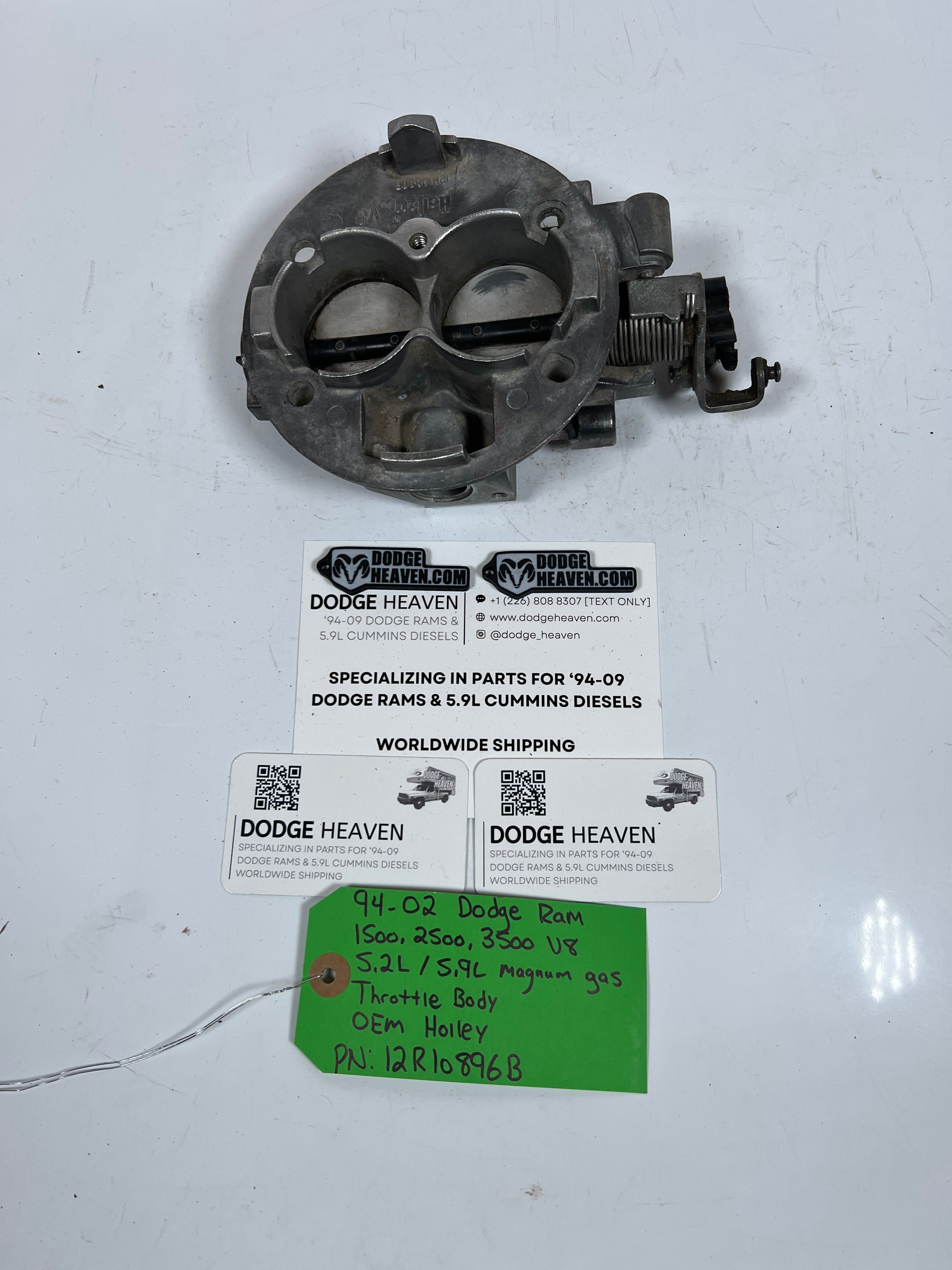 1994-2002 Dodge Ram 1500-3500 5.2L 5.9L V8 gas Magnum Throttle Body