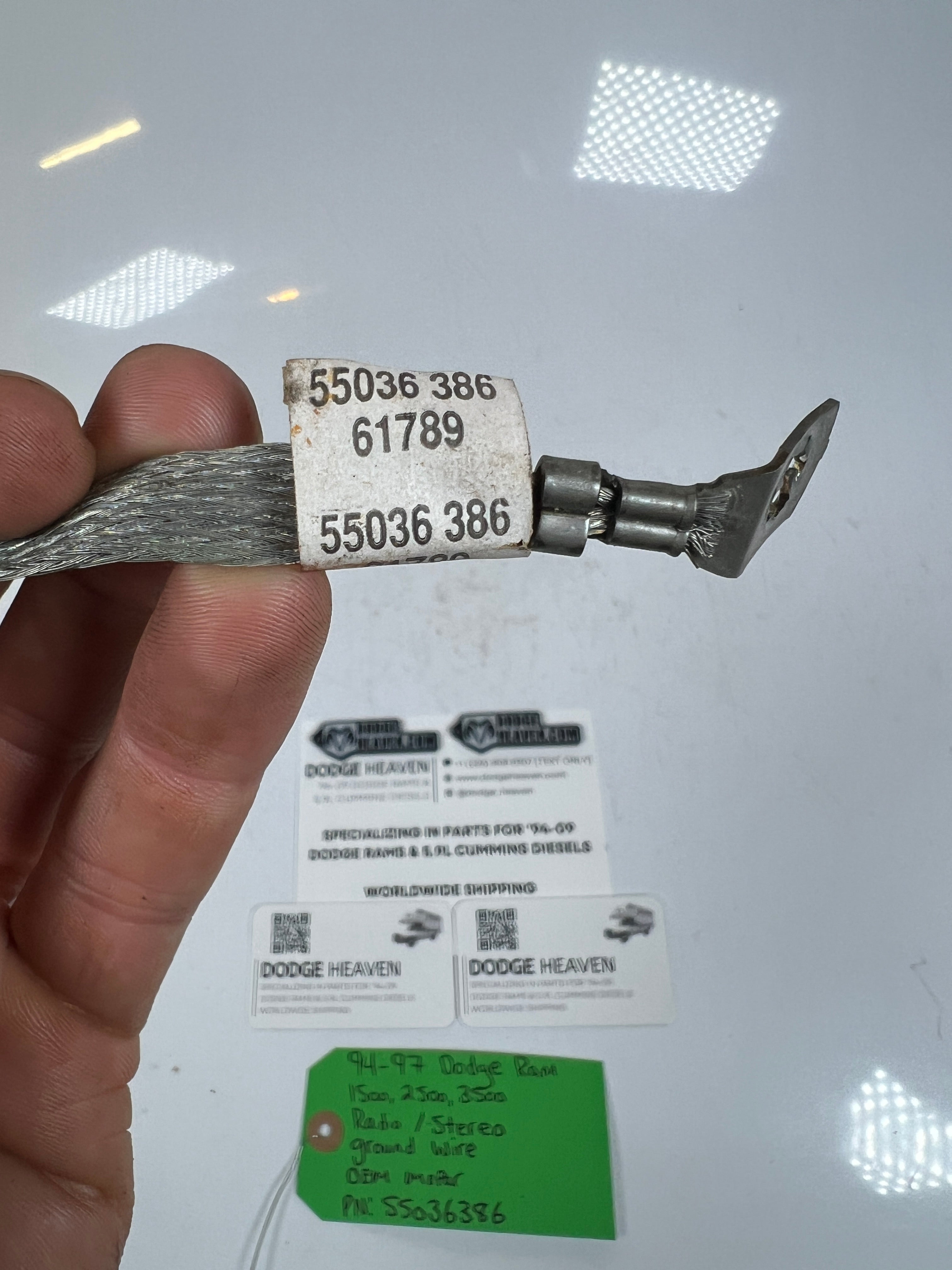 1994-1997 Dodge Ram 1500-3500 Radio / Stereo Ground Wire