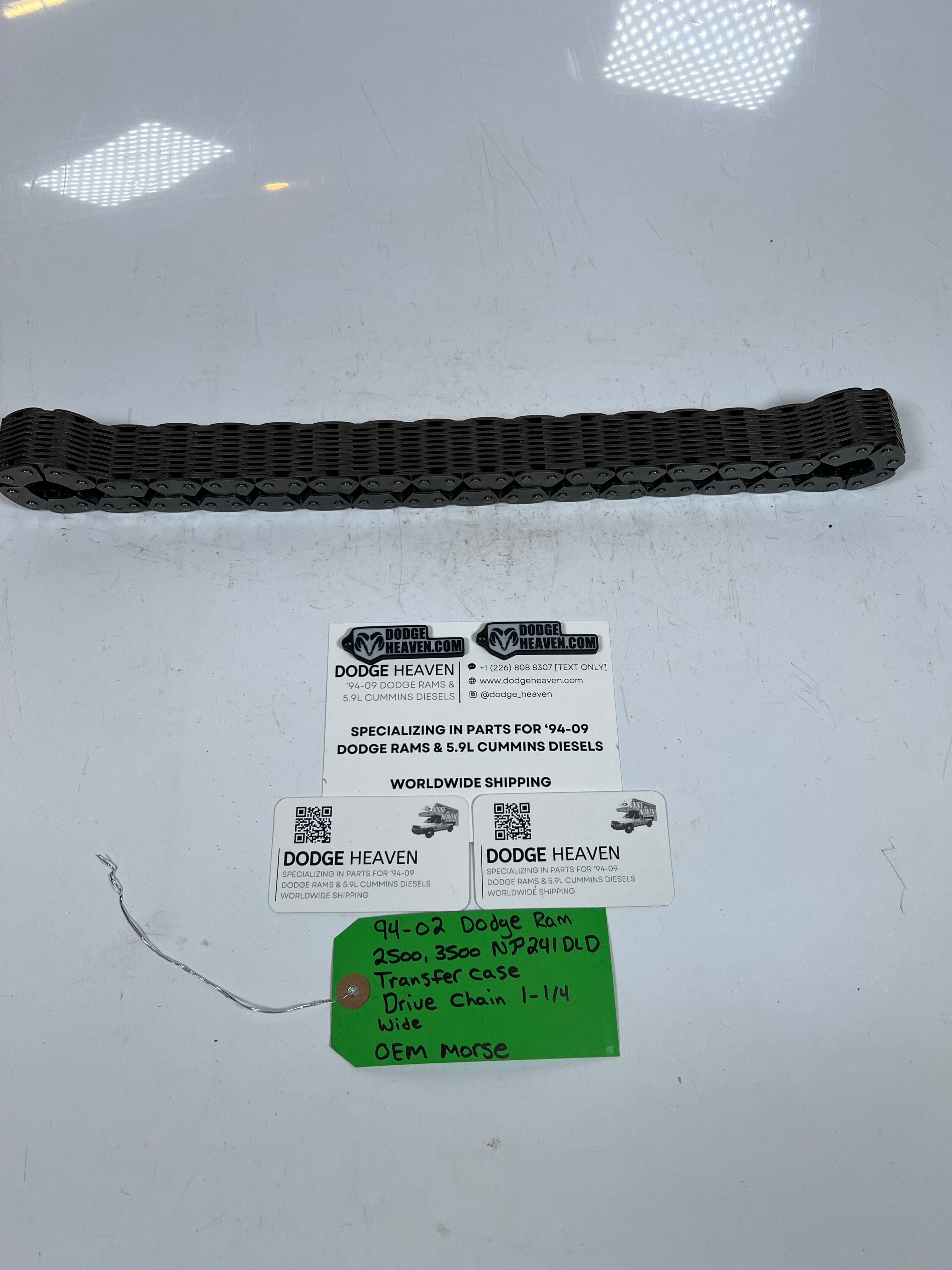 1994-2002 Dodge Ram 2500 3500 241DLD Transfer Case Drive Chain 1-1/4 Wide