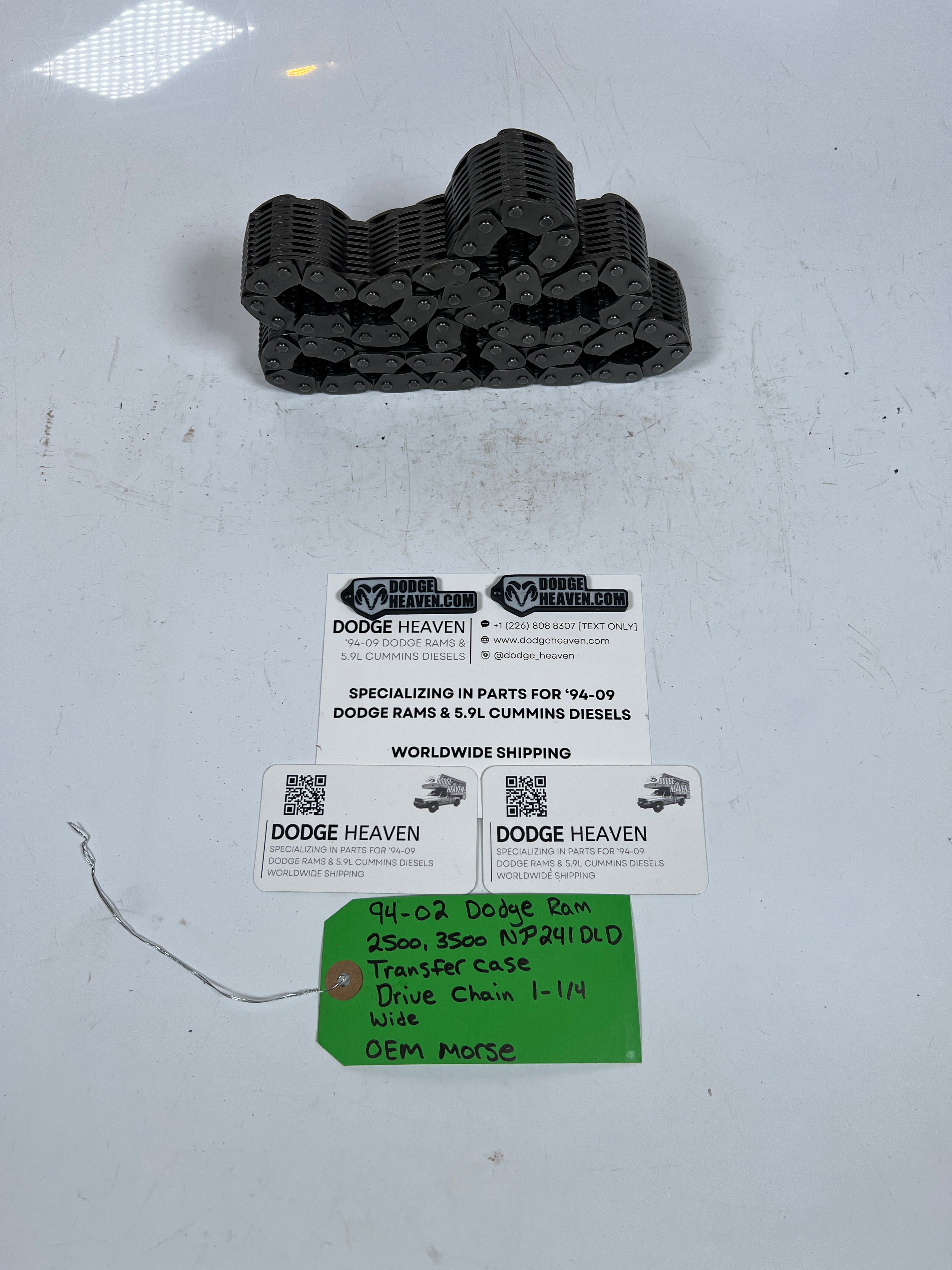 1994-2002 Dodge Ram 2500 3500 241DLD Transfer Case Drive Chain 1-1/4 Wide