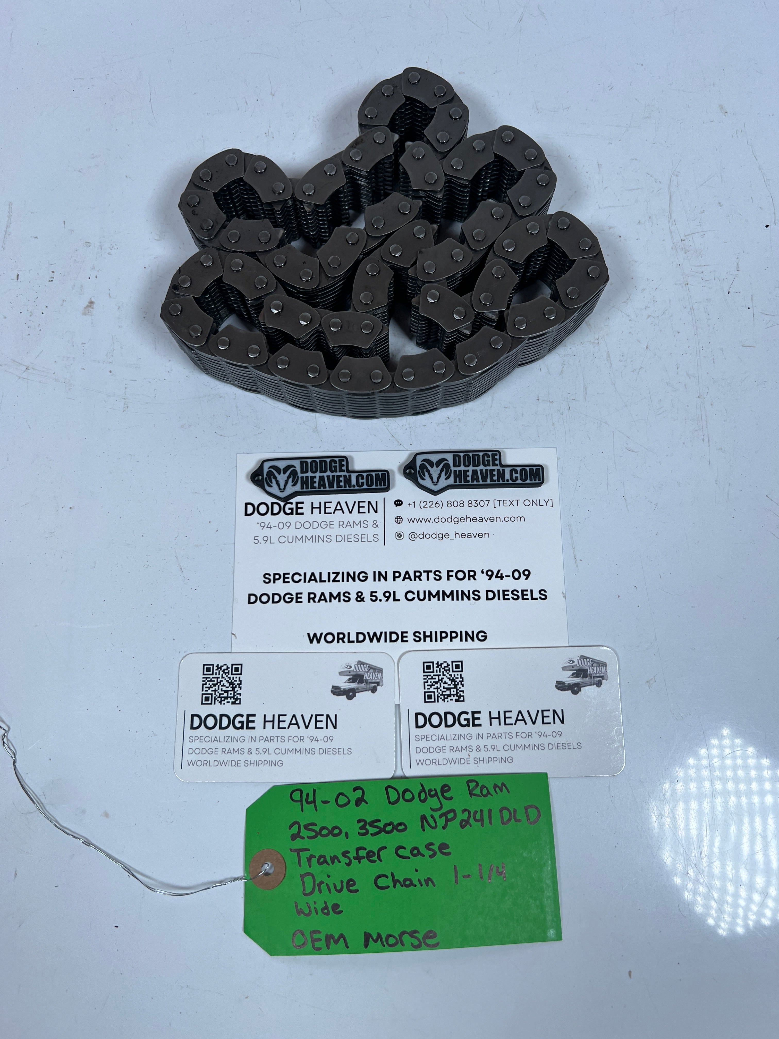 1994-2002 Dodge Ram 2500 3500 241DLD Transfer Case Drive Chain 1-1/4 Wide