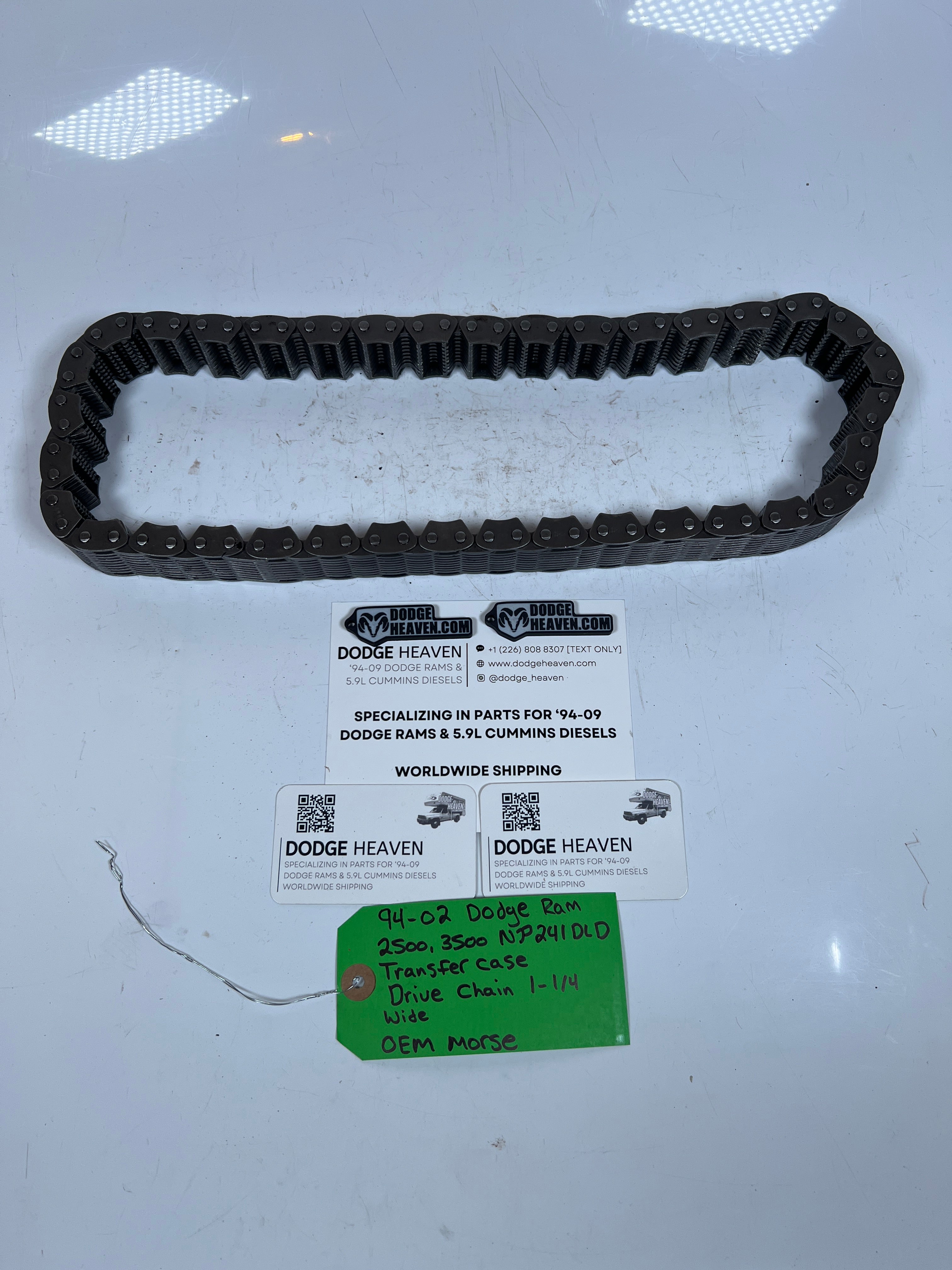 1994-2002 Dodge Ram 2500 3500 241DLD Transfer Case Drive Chain 1-1/4 Wide