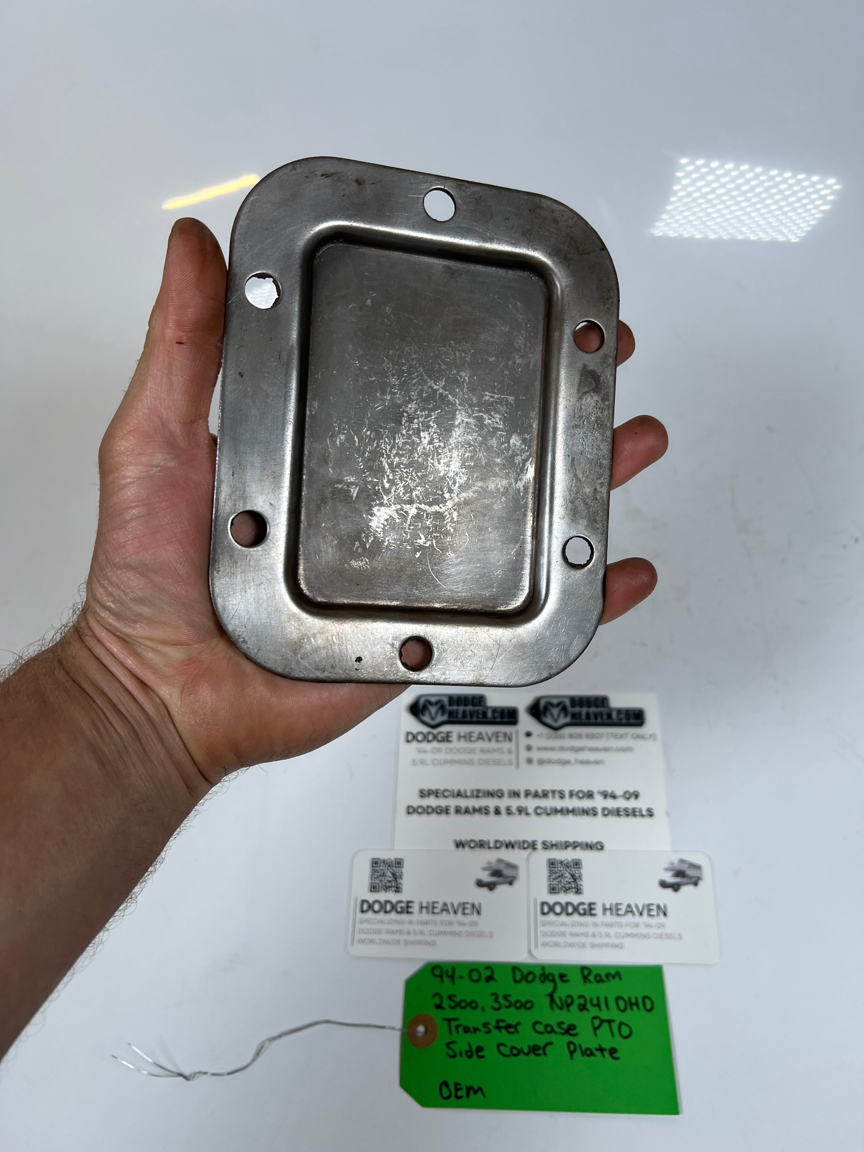 1994-2002 Dodge Ram 2500 3500 241DHD Transfer Case PTO Side Cover Plate