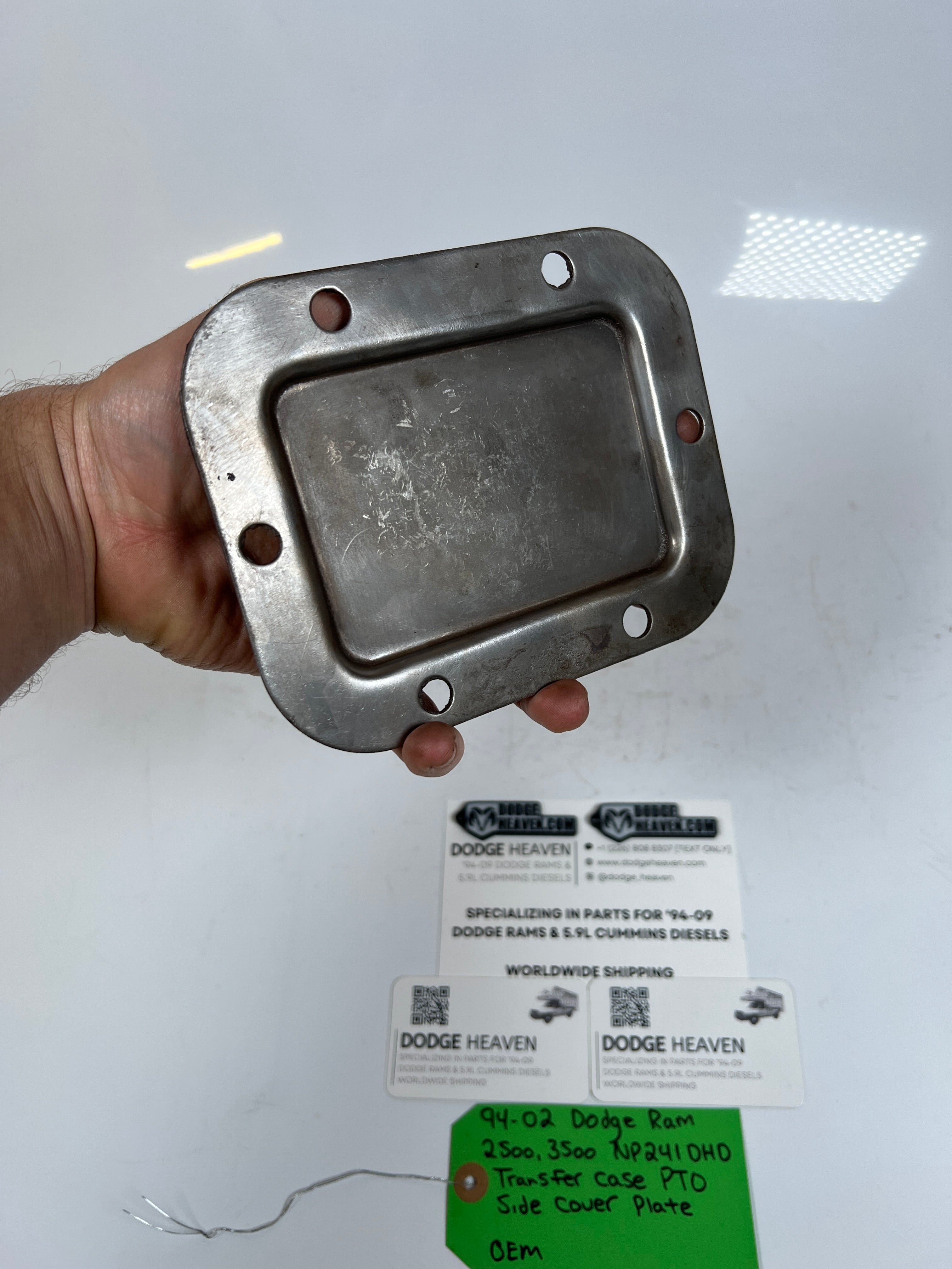 1994-2002 Dodge Ram 2500 3500 241DHD Transfer Case PTO Side Cover Plate