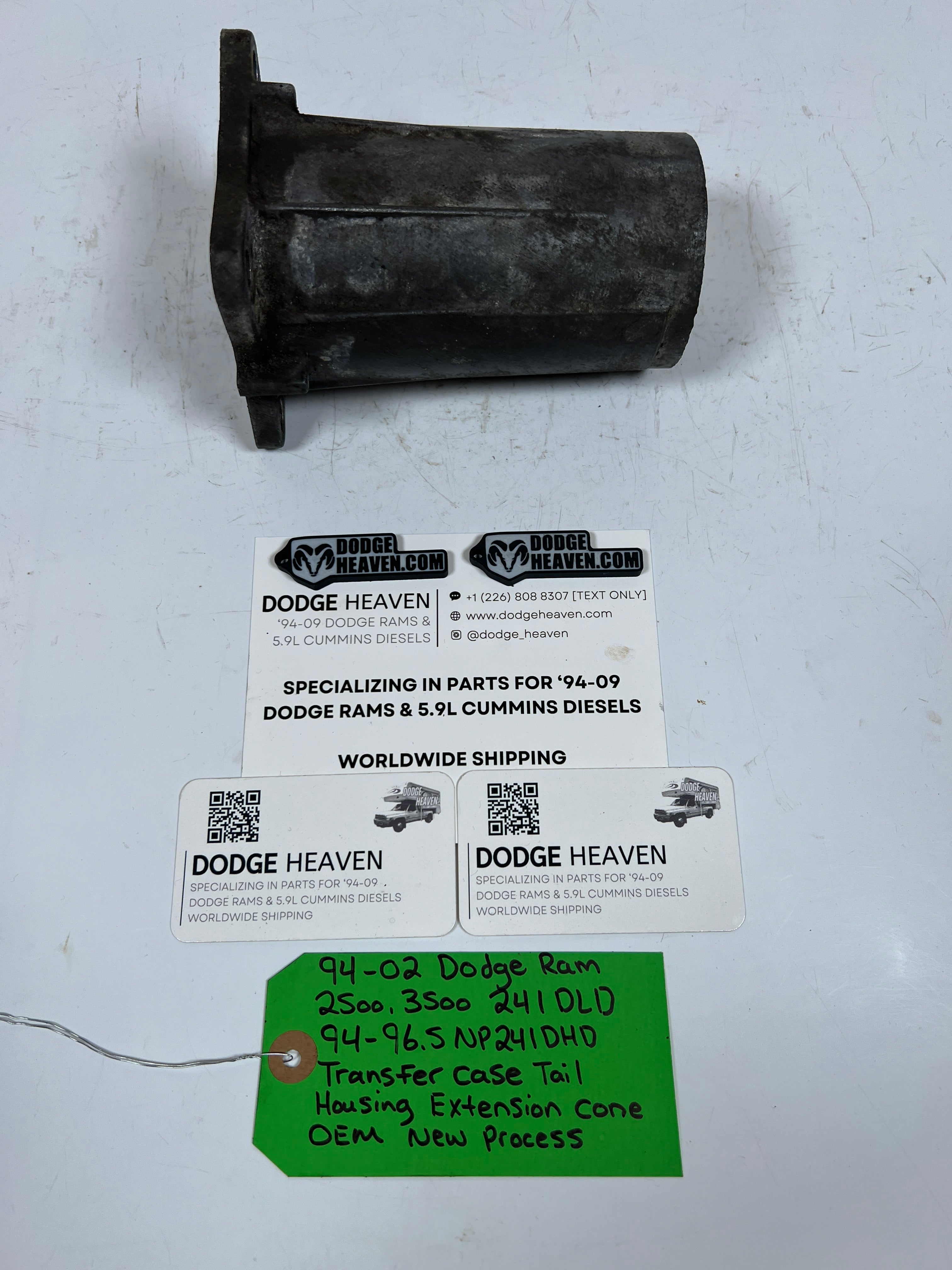 1994-2002 Dodge Ram 241DHD 241DLD Transfer Case Tail Housing Extension Cone