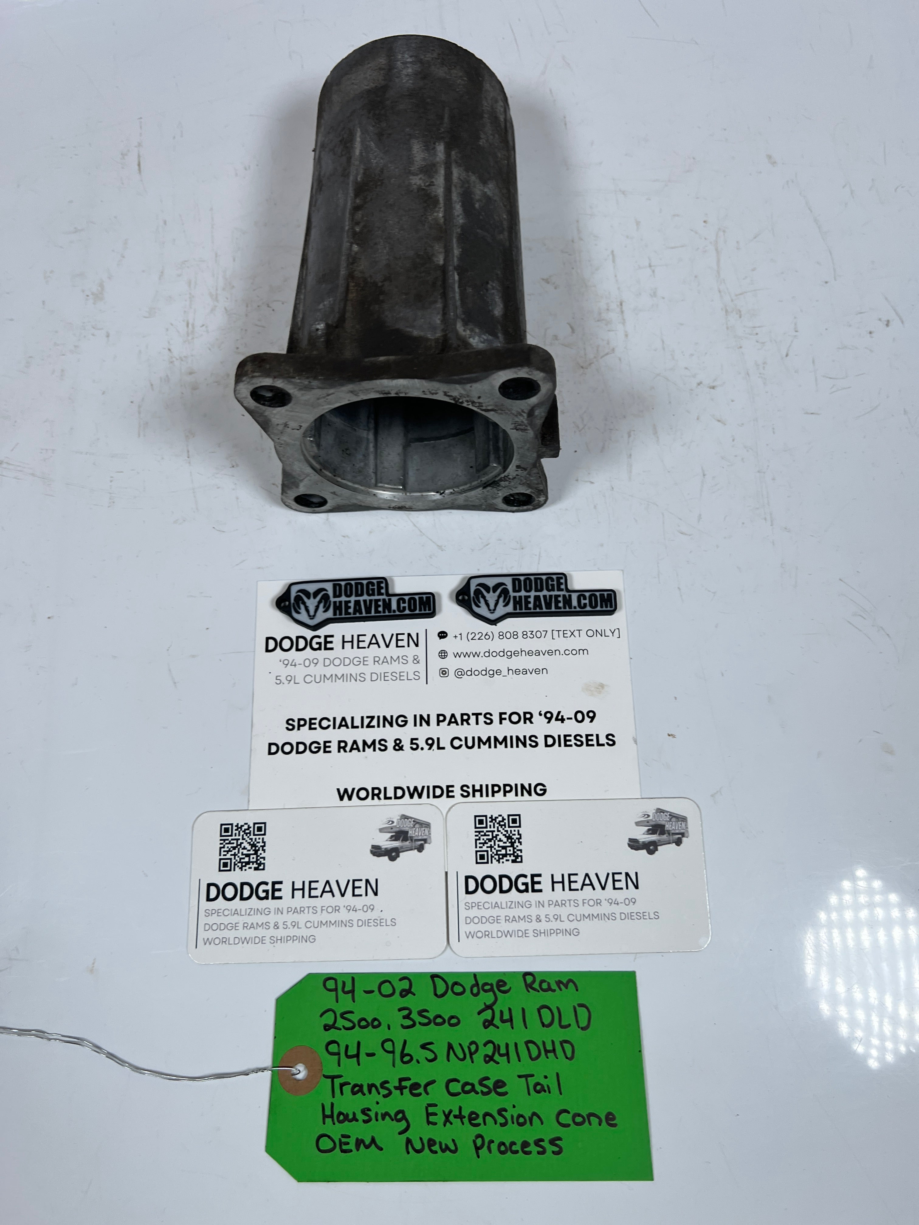 1994-2002 Dodge Ram 241DHD 241DLD Transfer Case Tail Housing Extension Cone