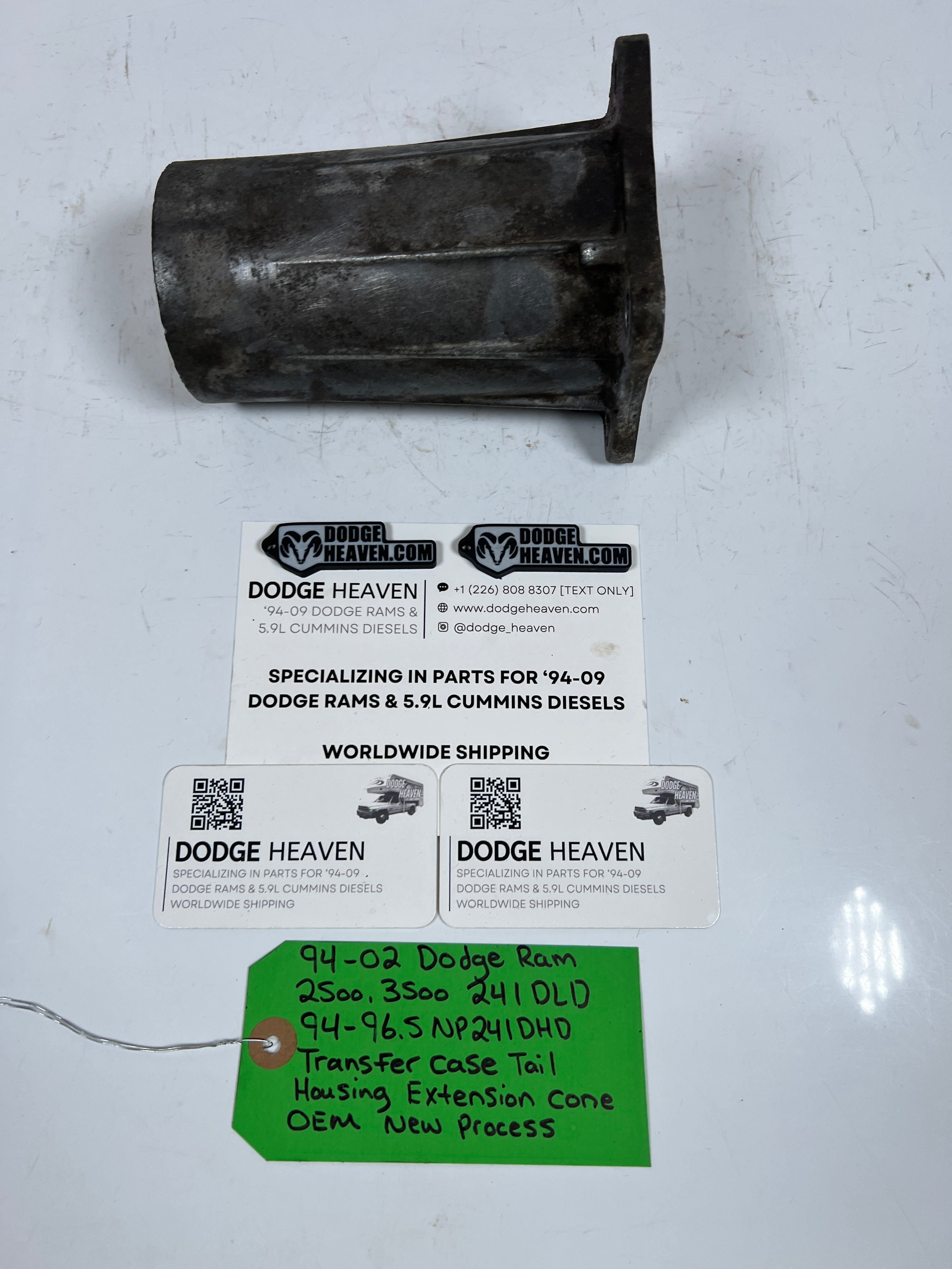 1994-2002 Dodge Ram 241DHD 241DLD Transfer Case Tail Housing Extension Cone