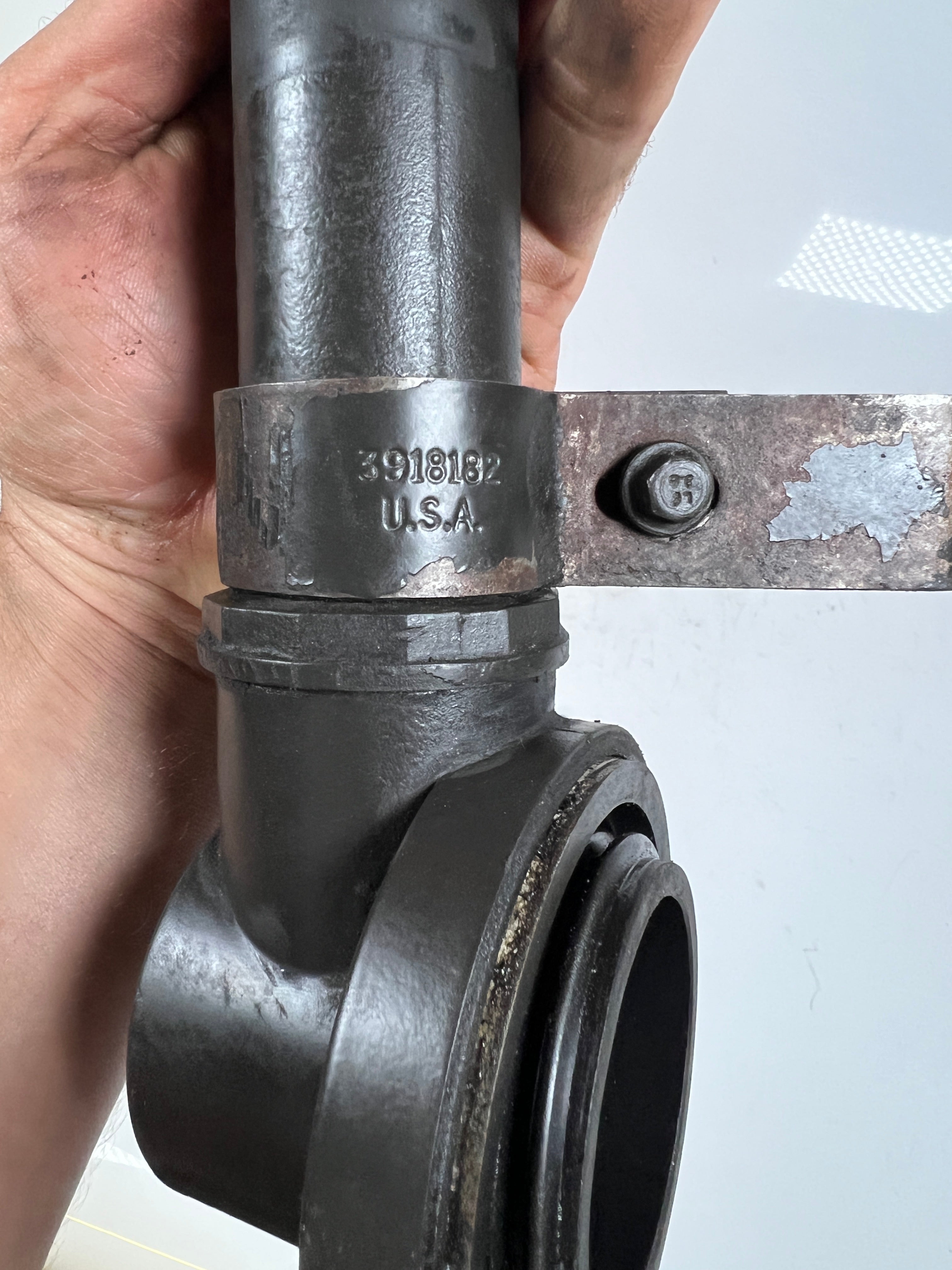 1989-1998 Dodge Ram 12 valve 5.9L Cummins Oil Fill Tube & Bracket