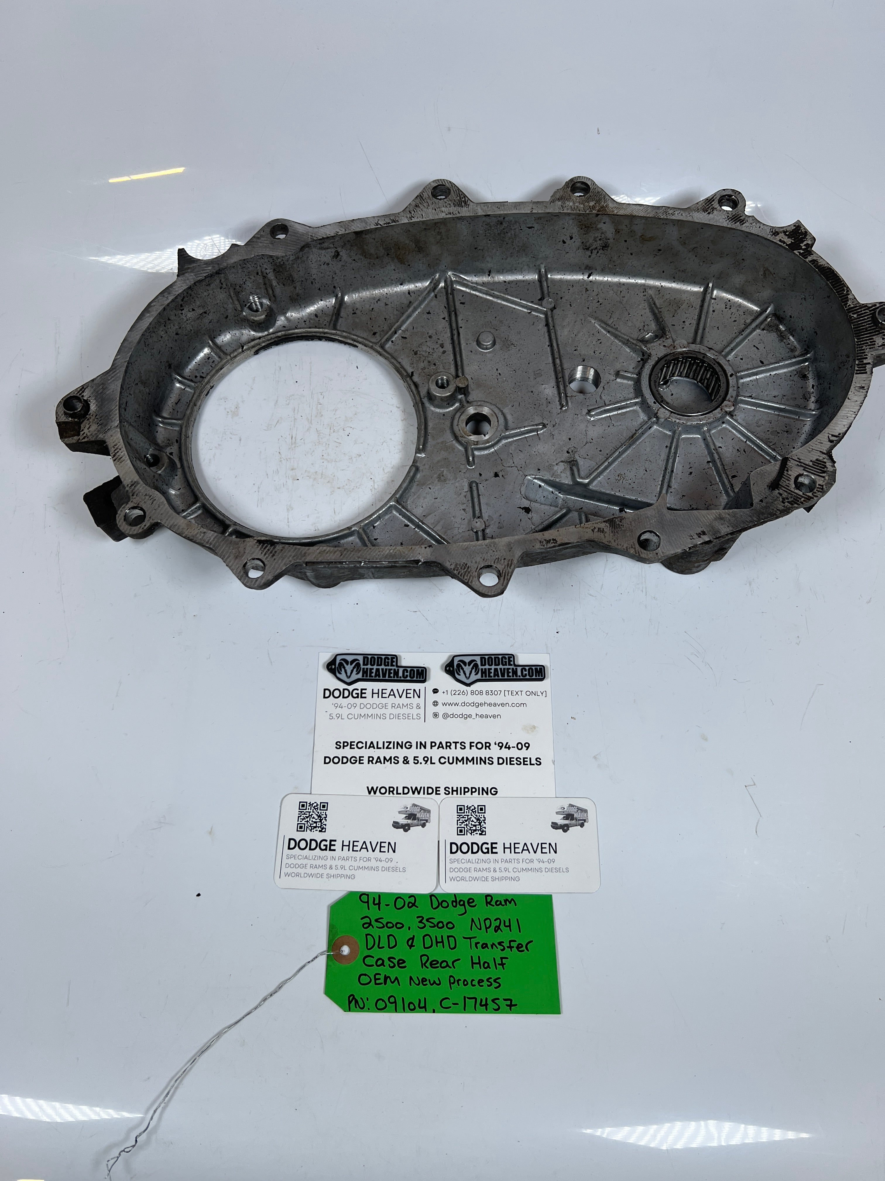 1994-2002 Dodge Ram 2500 3500 NP241DLD NP241DHD Transfer Case Rear Half Case