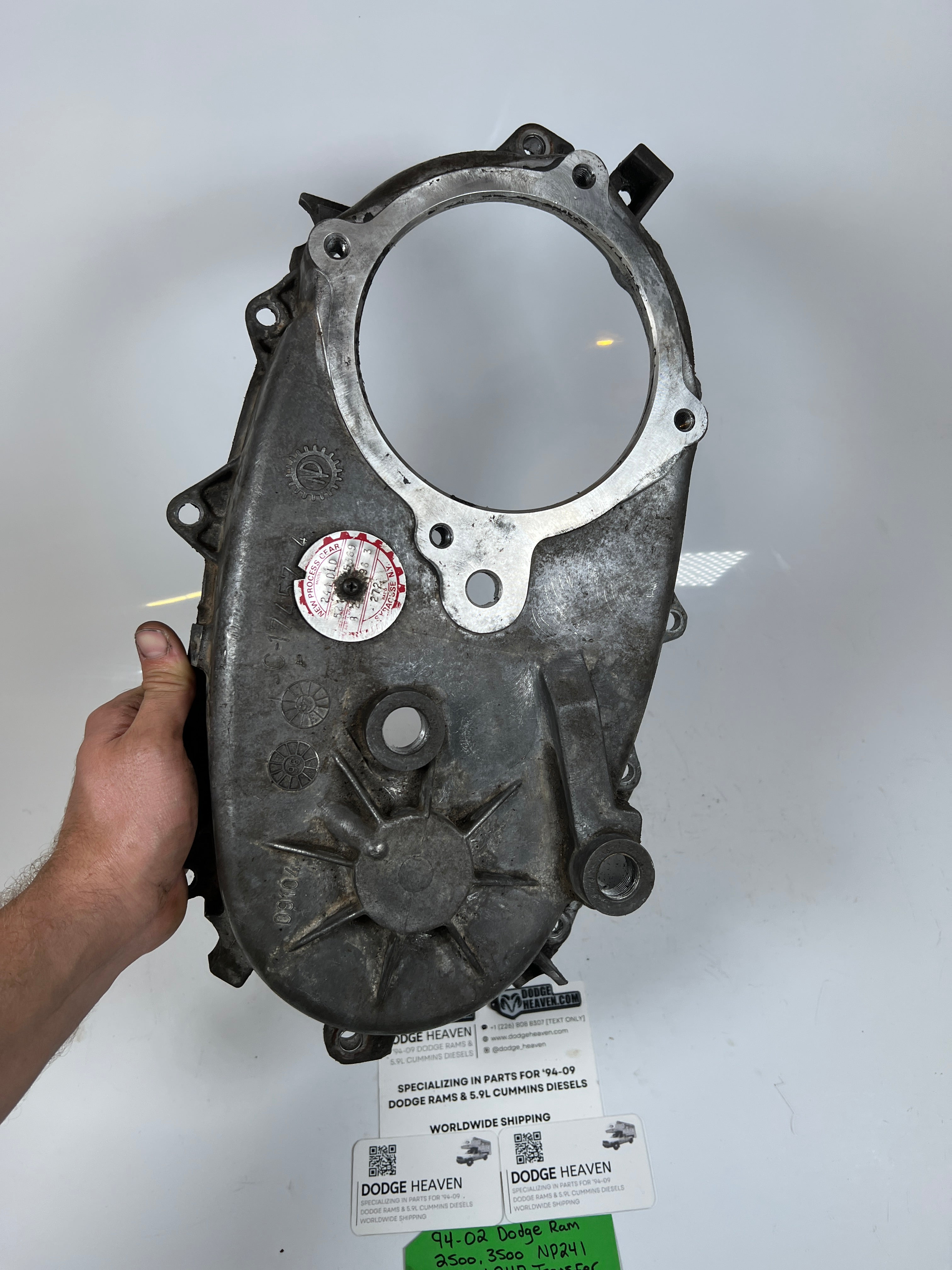 1994-2002 Dodge Ram 2500 3500 NP241DLD NP241DHD Transfer Case Rear Half Case