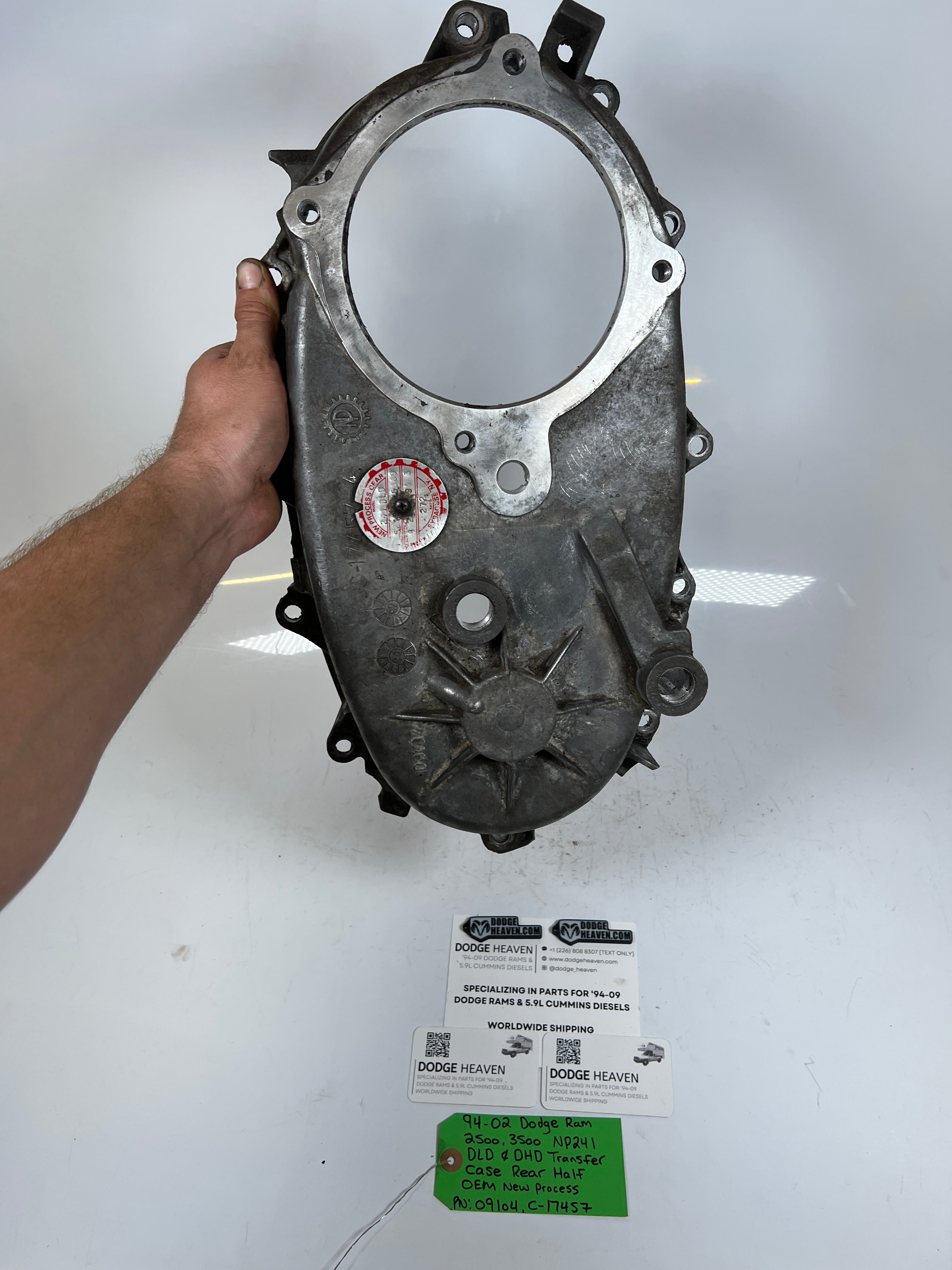 1994-2002 Dodge Ram 2500 3500 NP241DLD NP241DHD Transfer Case Rear Half Case