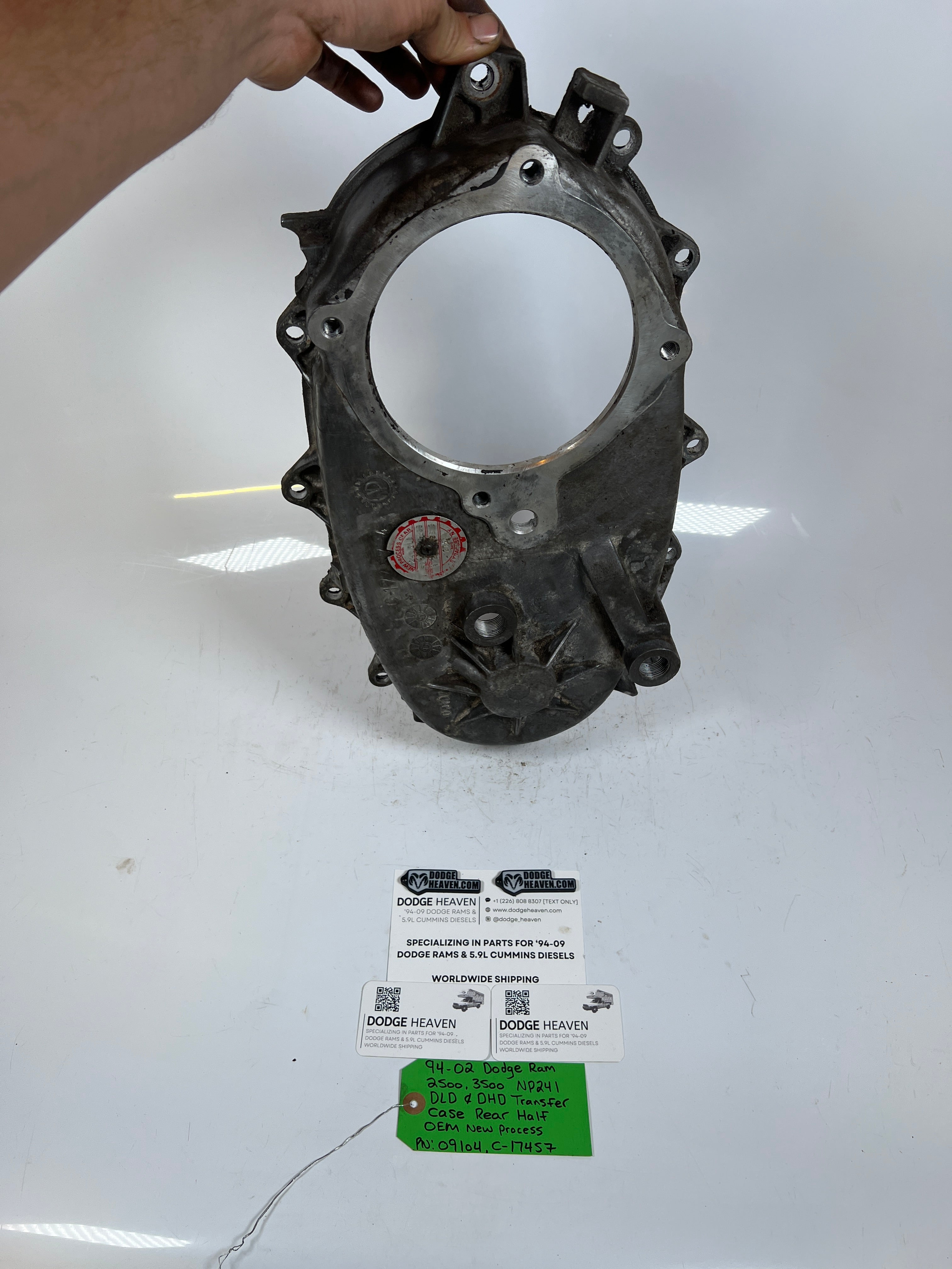 1994-2002 Dodge Ram 2500 3500 NP241DLD NP241DHD Transfer Case Rear Half Case
