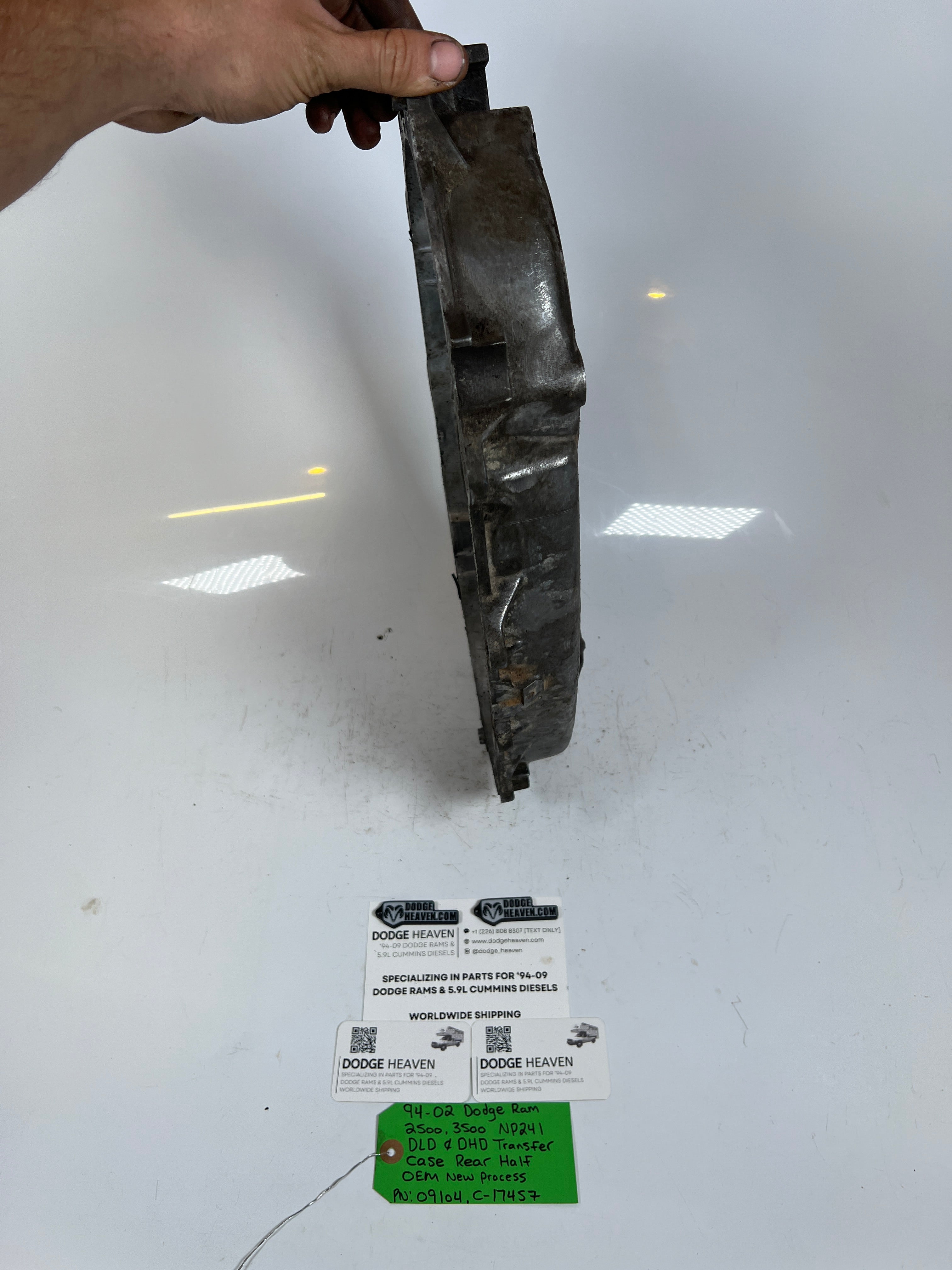 1994-2002 Dodge Ram 2500 3500 NP241DLD NP241DHD Transfer Case Rear Half Case
