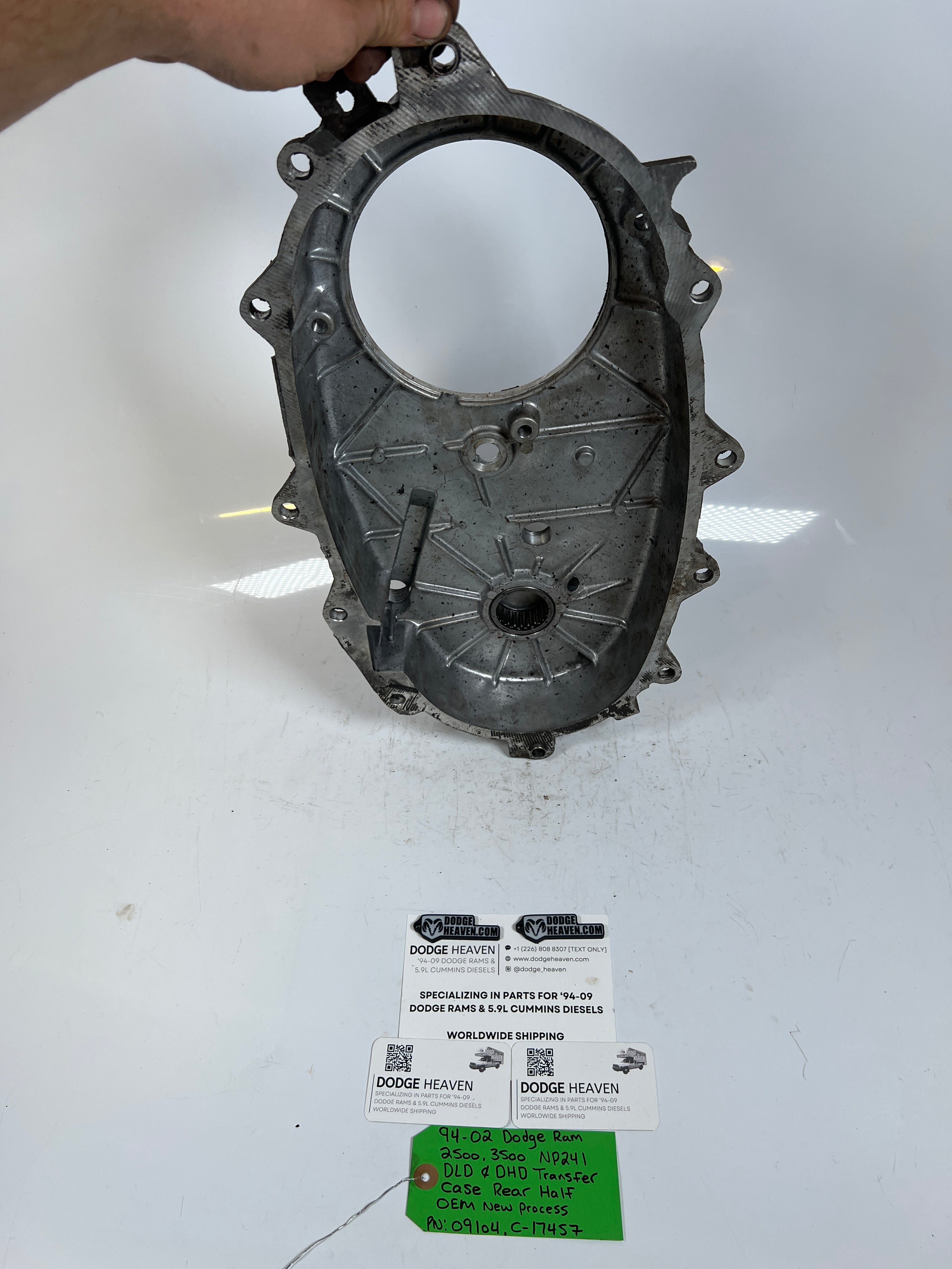 1994-2002 Dodge Ram 2500 3500 NP241DLD NP241DHD Transfer Case Rear Half Case