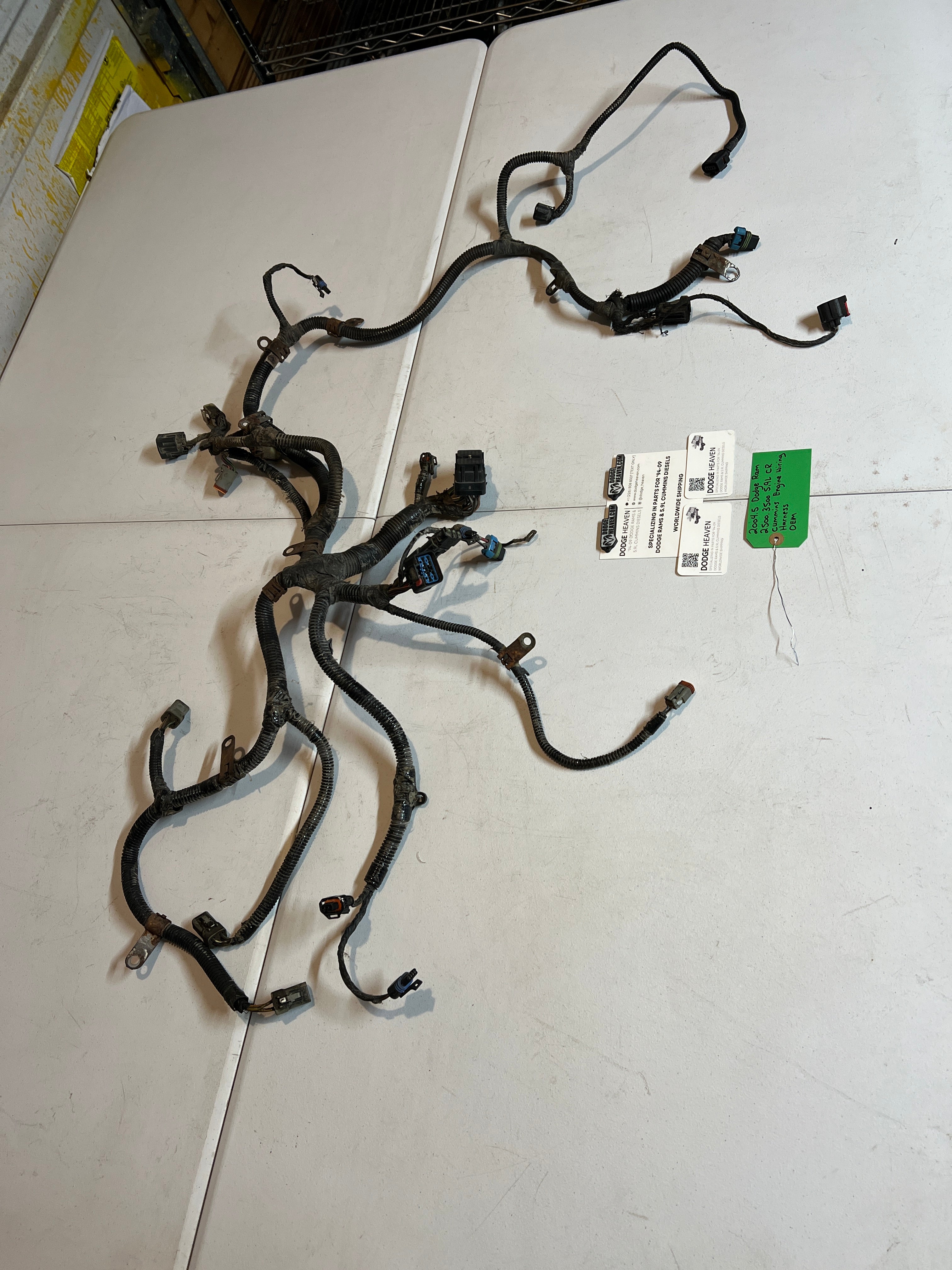 2004.5-2004.5 Dodge Ram 2500 3500 5.9L Cummins Engine Wiring Harness