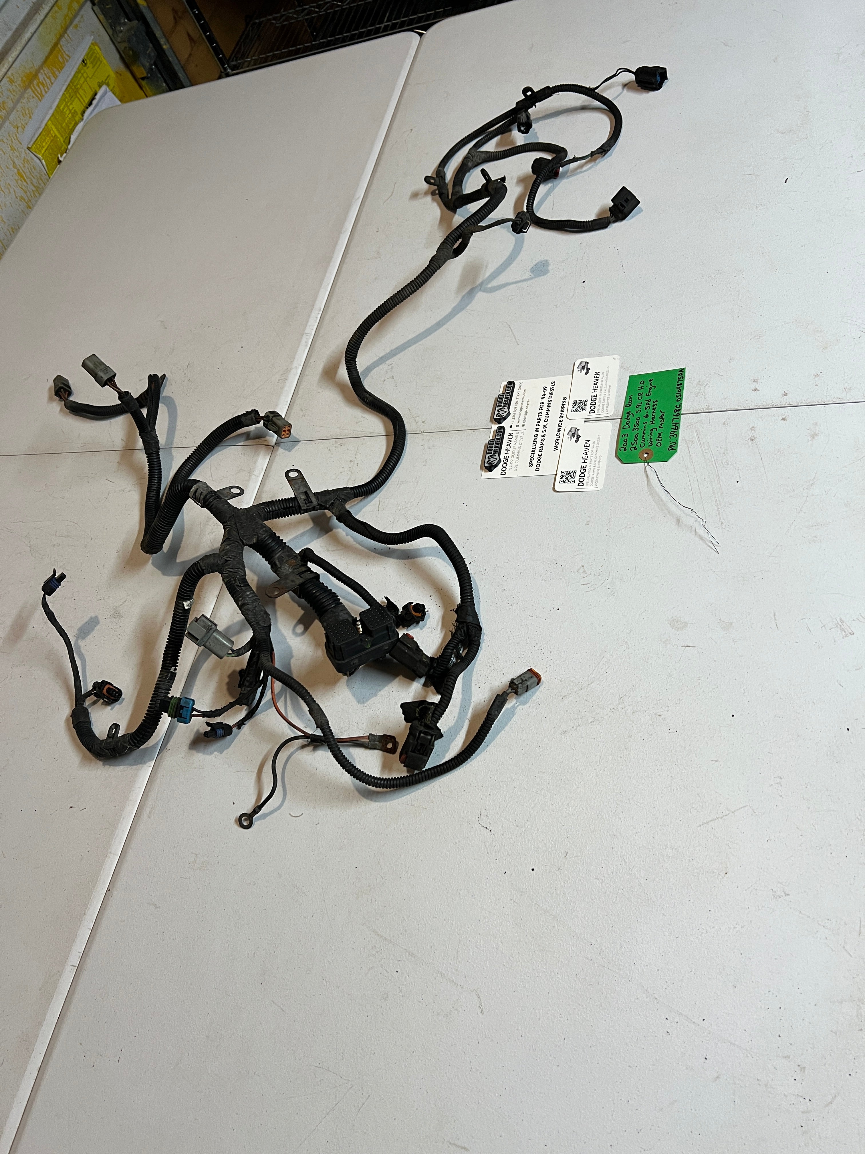 2003-2003 Dodge Ram 2500 3500 5.9L Cummins 6-SPD Engine Wiring Harness