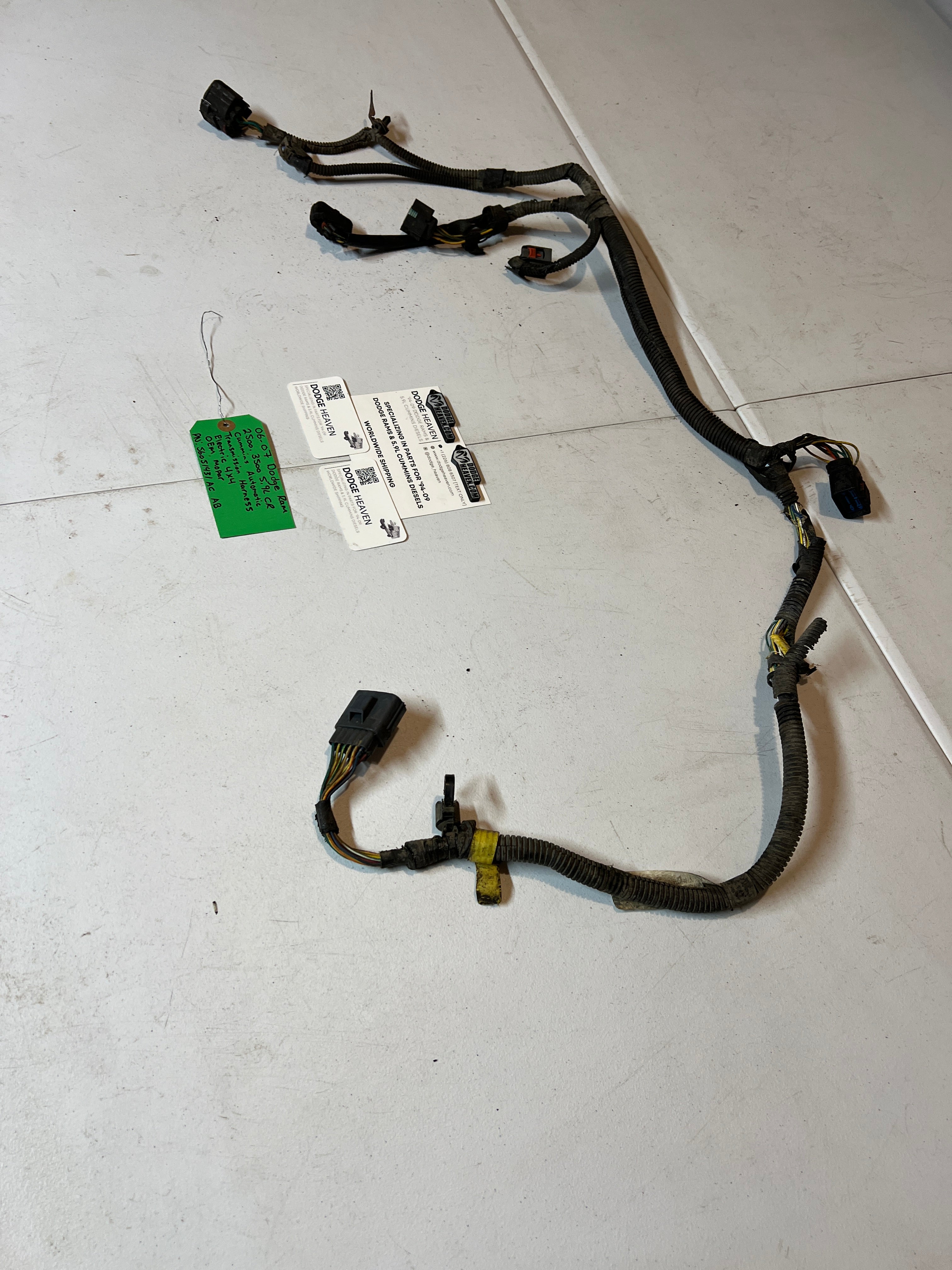 2006-2007 Dodge Ram 5.9L Cummins Auto Transmission Wiring Harness