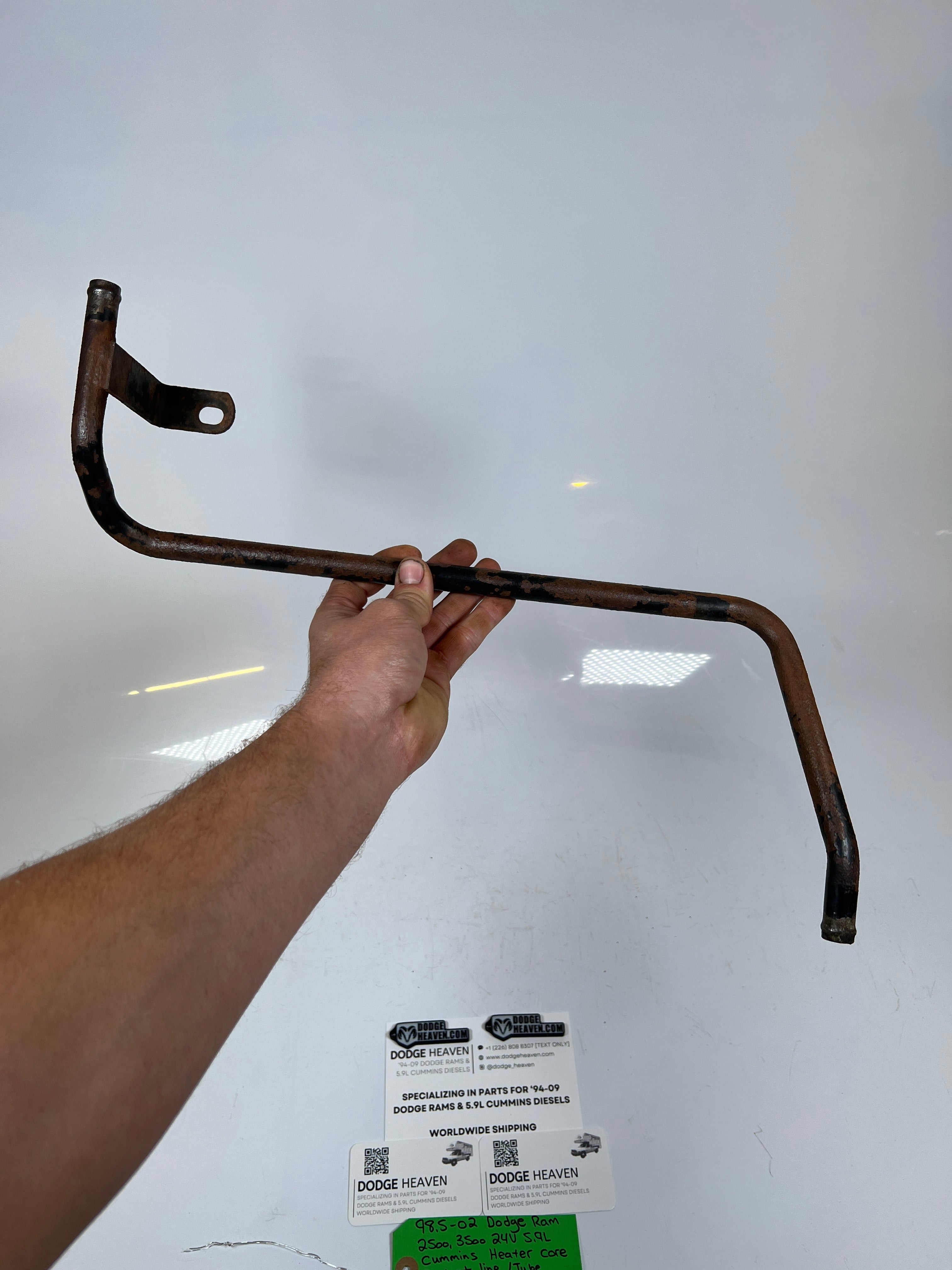 1998.5-2002 Dodge Ram 24 Valve 5.9L Cummins Heater Core Coolant Line