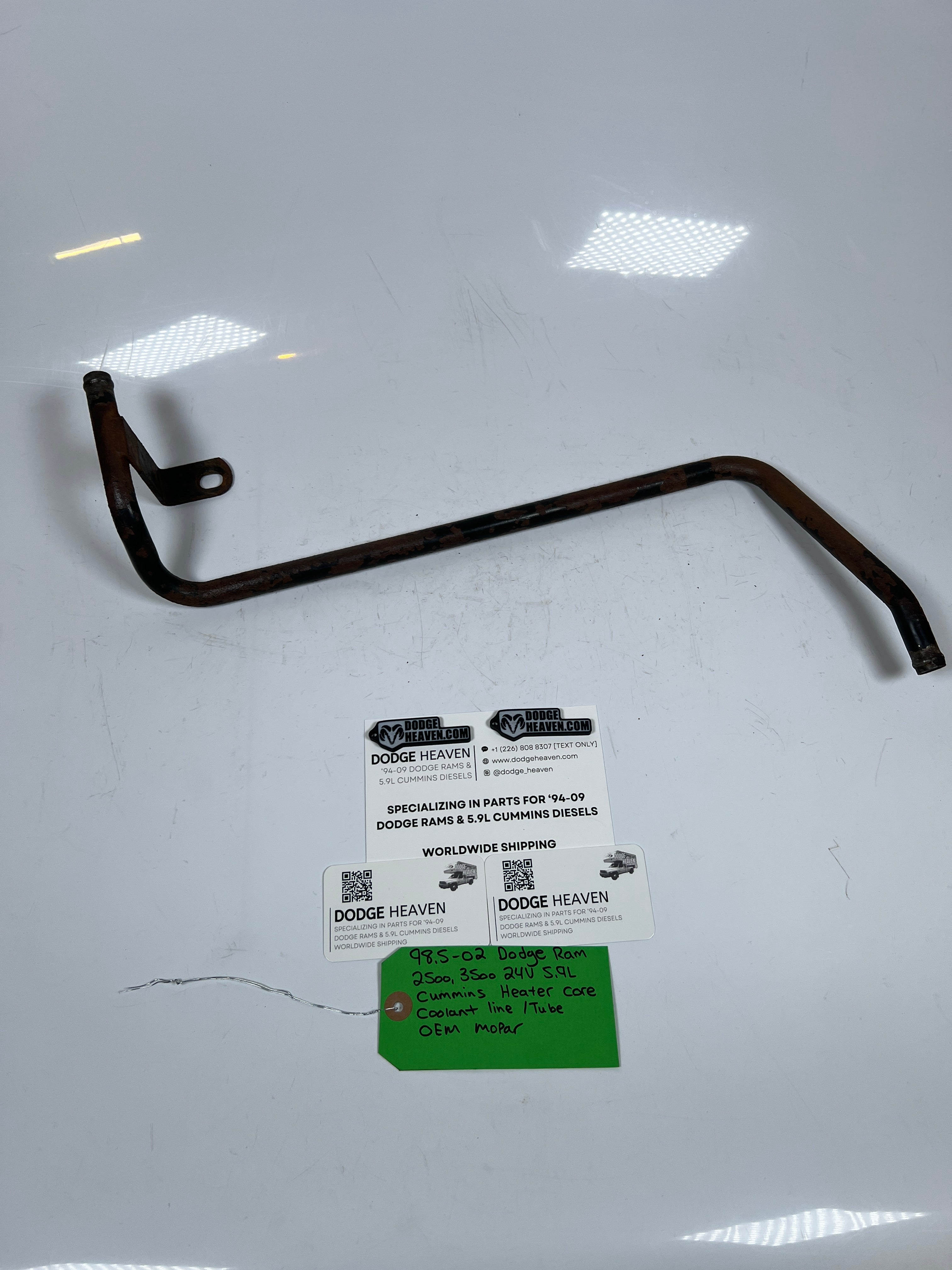 1998.5-2002 Dodge Ram 24 Valve 5.9L Cummins Heater Core Coolant Line