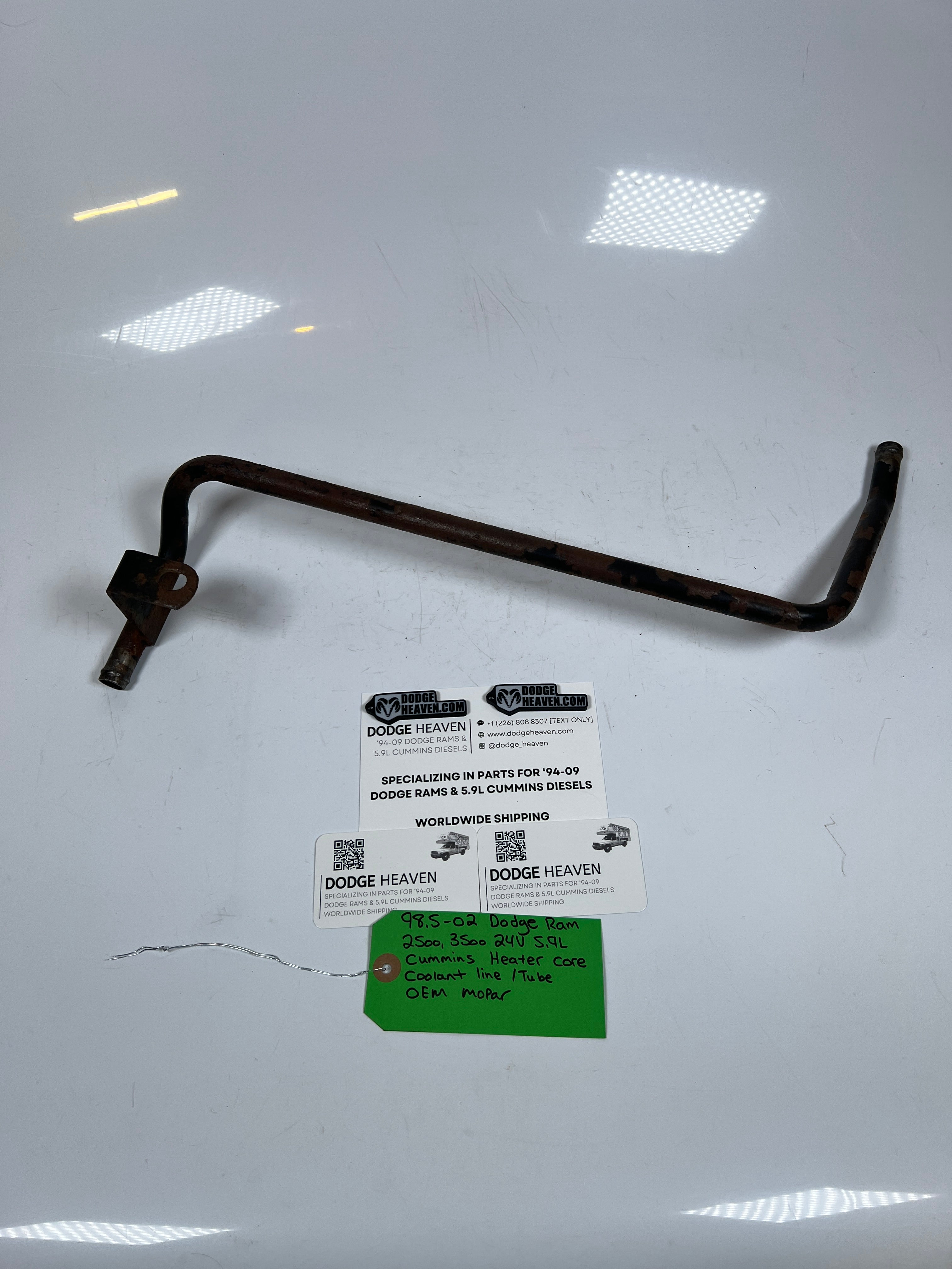 1998.5-2002 Dodge Ram 24 Valve 5.9L Cummins Heater Core Coolant Line