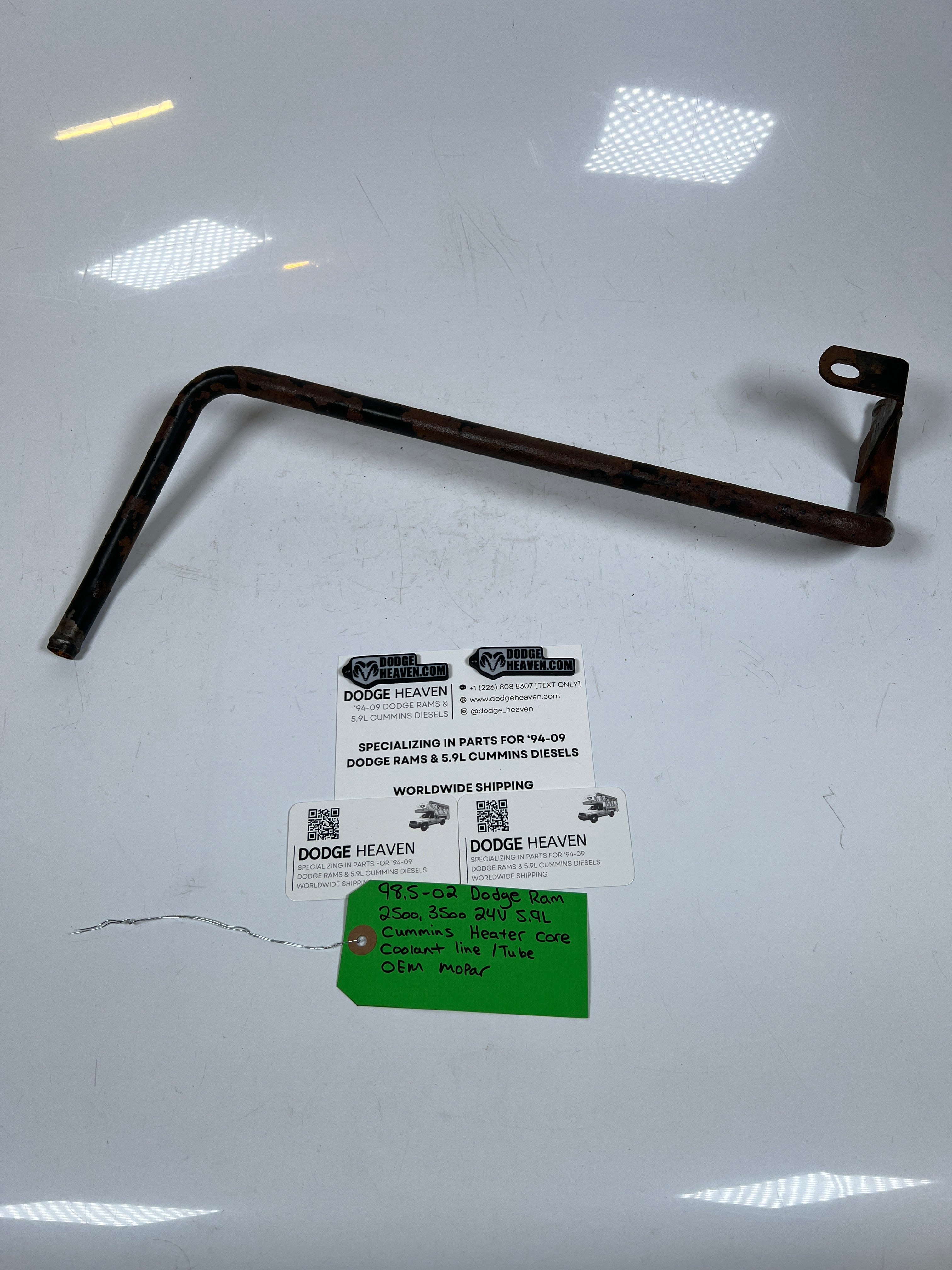 1998.5-2002 Dodge Ram 24 Valve 5.9L Cummins Heater Core Coolant Line