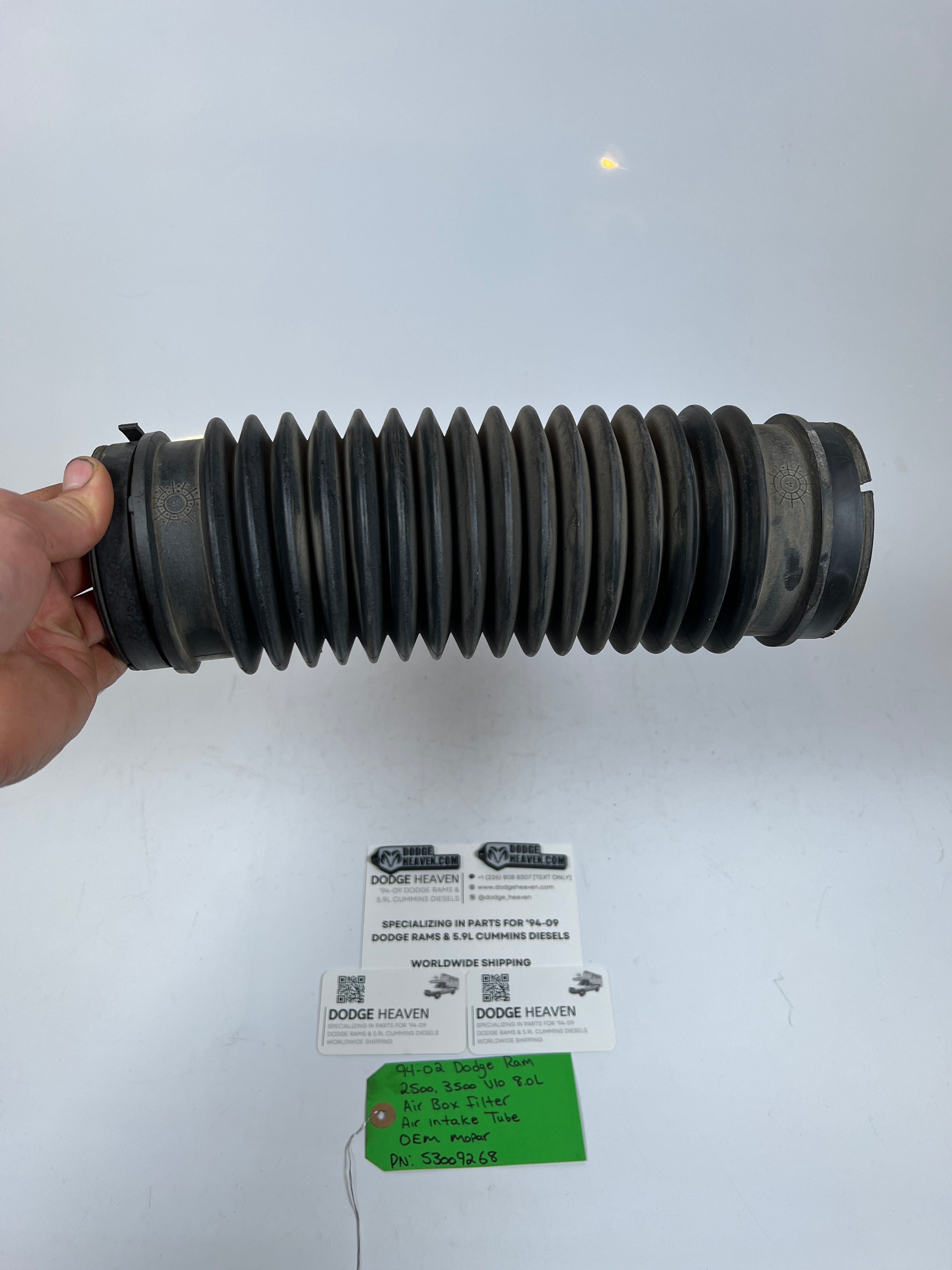 1994-2002 Dodge Ram V10 8.0l Air Box Filter Air Intake Tube