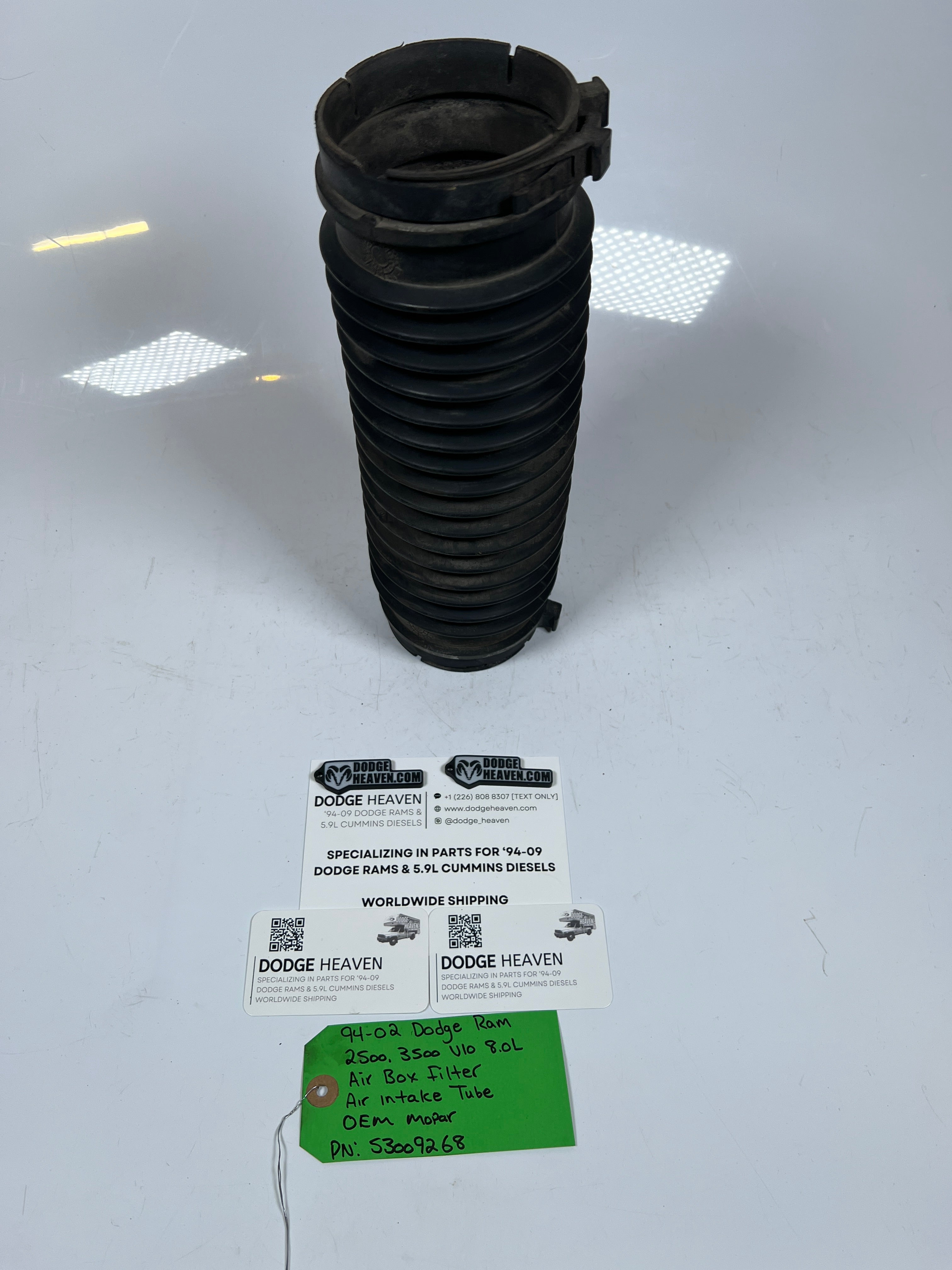 1994-2002 Dodge Ram V10 8.0l Air Box Filter Air Intake Tube