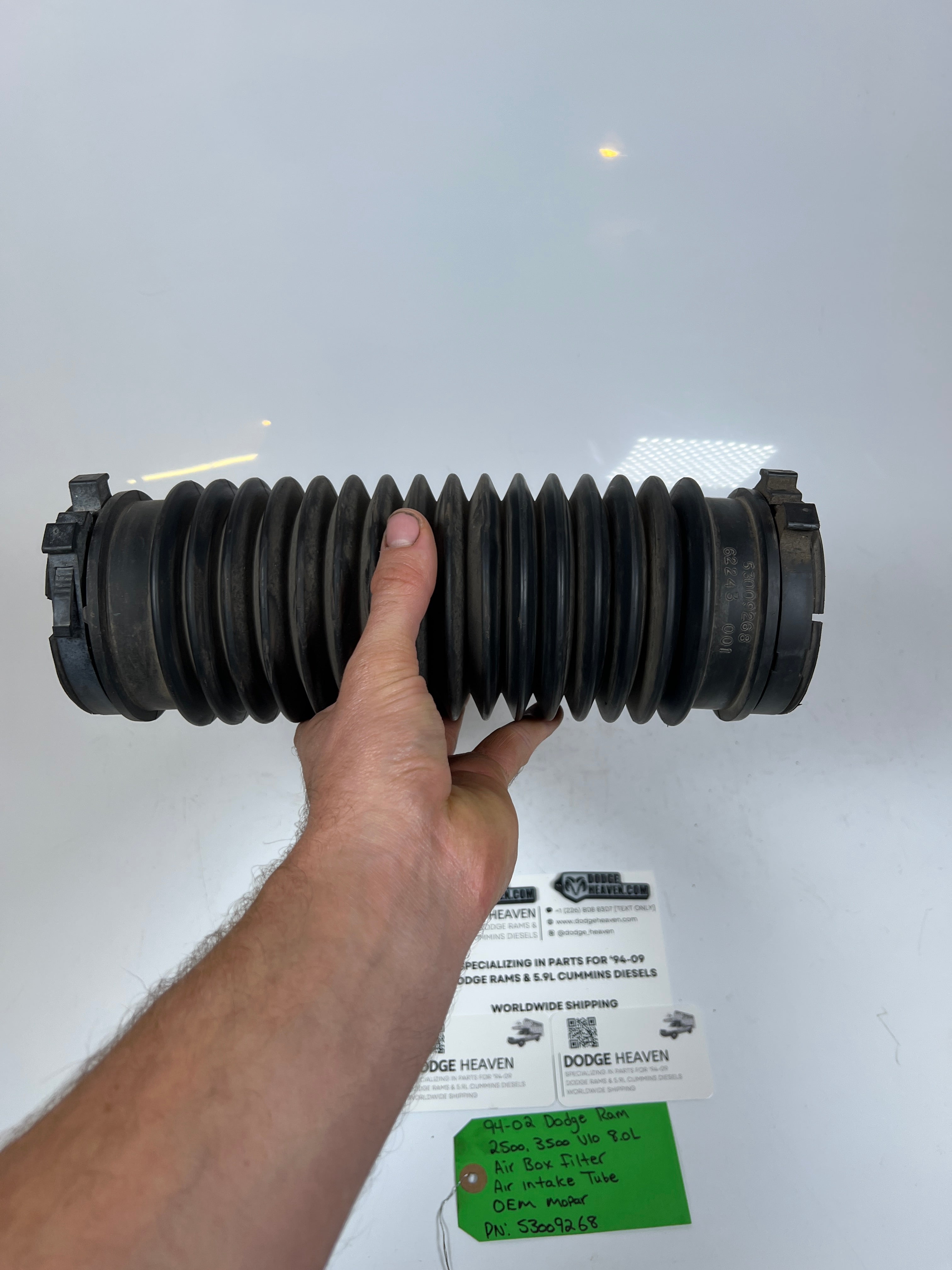 1994-2002 Dodge Ram V10 8.0l Air Box Filter Air Intake Tube