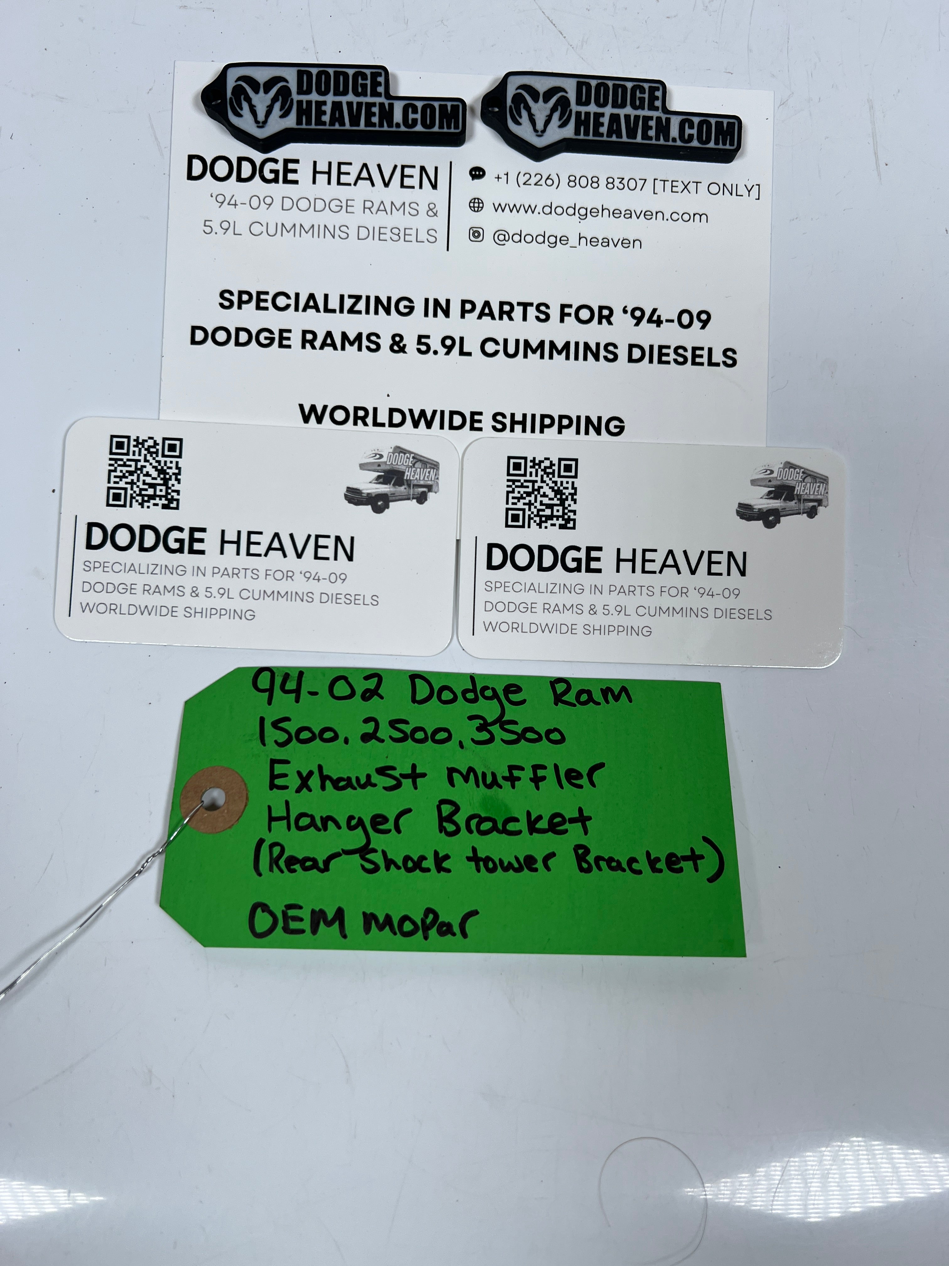 1994-2002 Dodge Ram 1500-3500 Exhaust Muffler Hanger Bracket