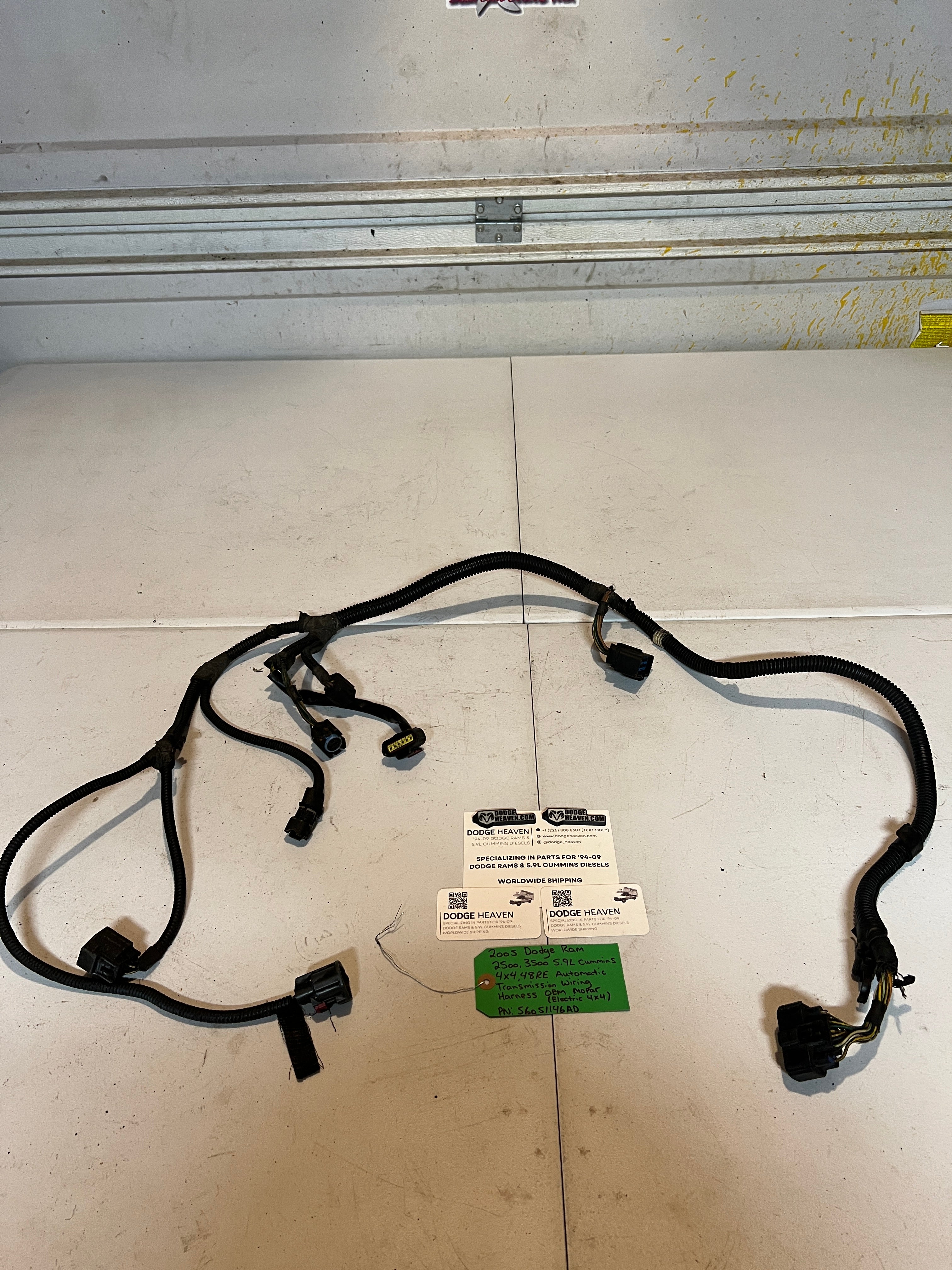 2005-2005 Dodge Ram 5.9L Cummins Automatic Transmission Wiring Harness