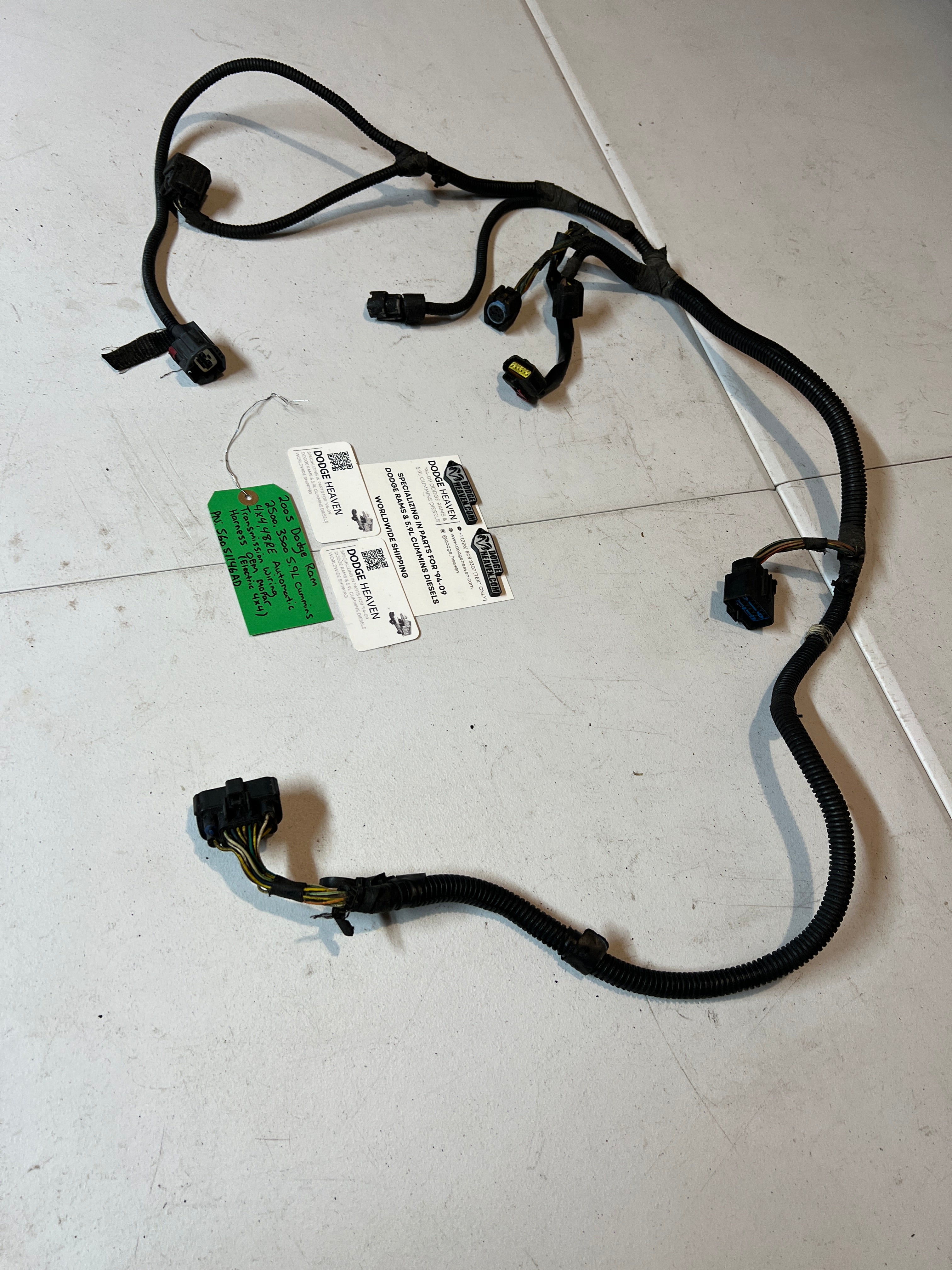 2005-2005 Dodge Ram 5.9L Cummins Automatic Transmission Wiring Harness