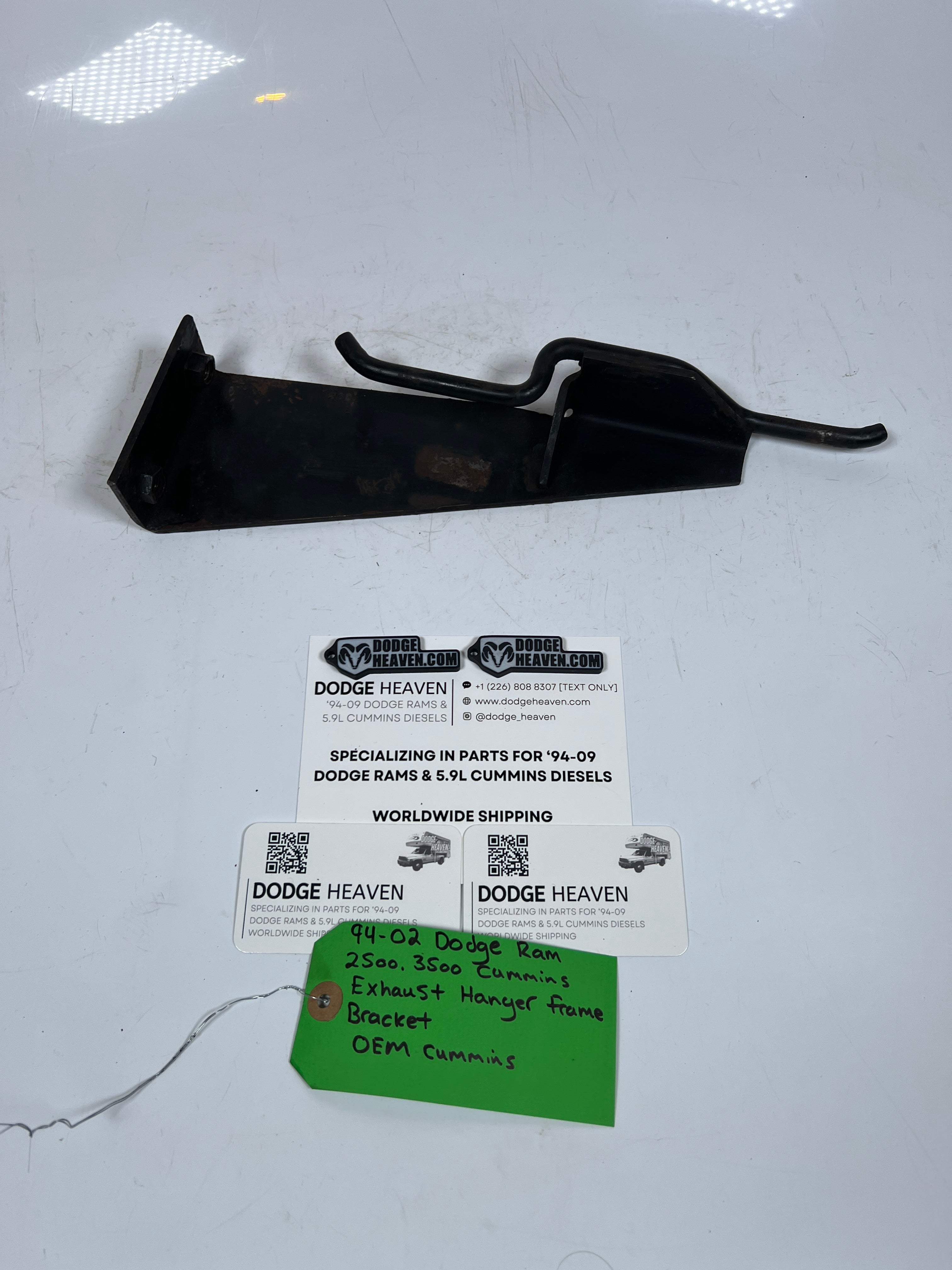 1994-2002 Dodge Ram 2500 3500 5.9L Cummins Exhaust Hanger Frame Bracket