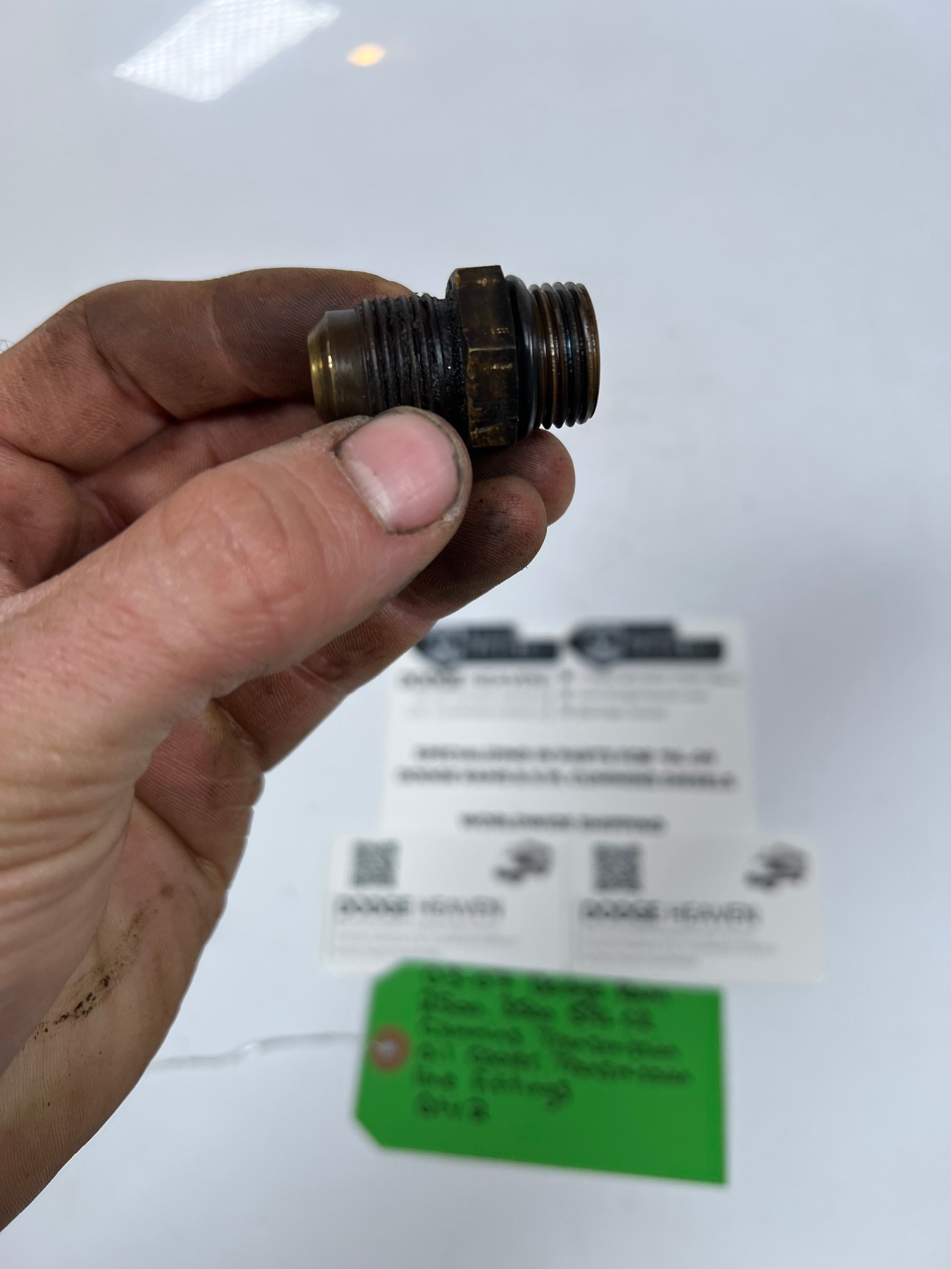 2003-2007 Dodge Ram 5.9L Cummins Transmission Oil Cooler Line Fittings QTY 2