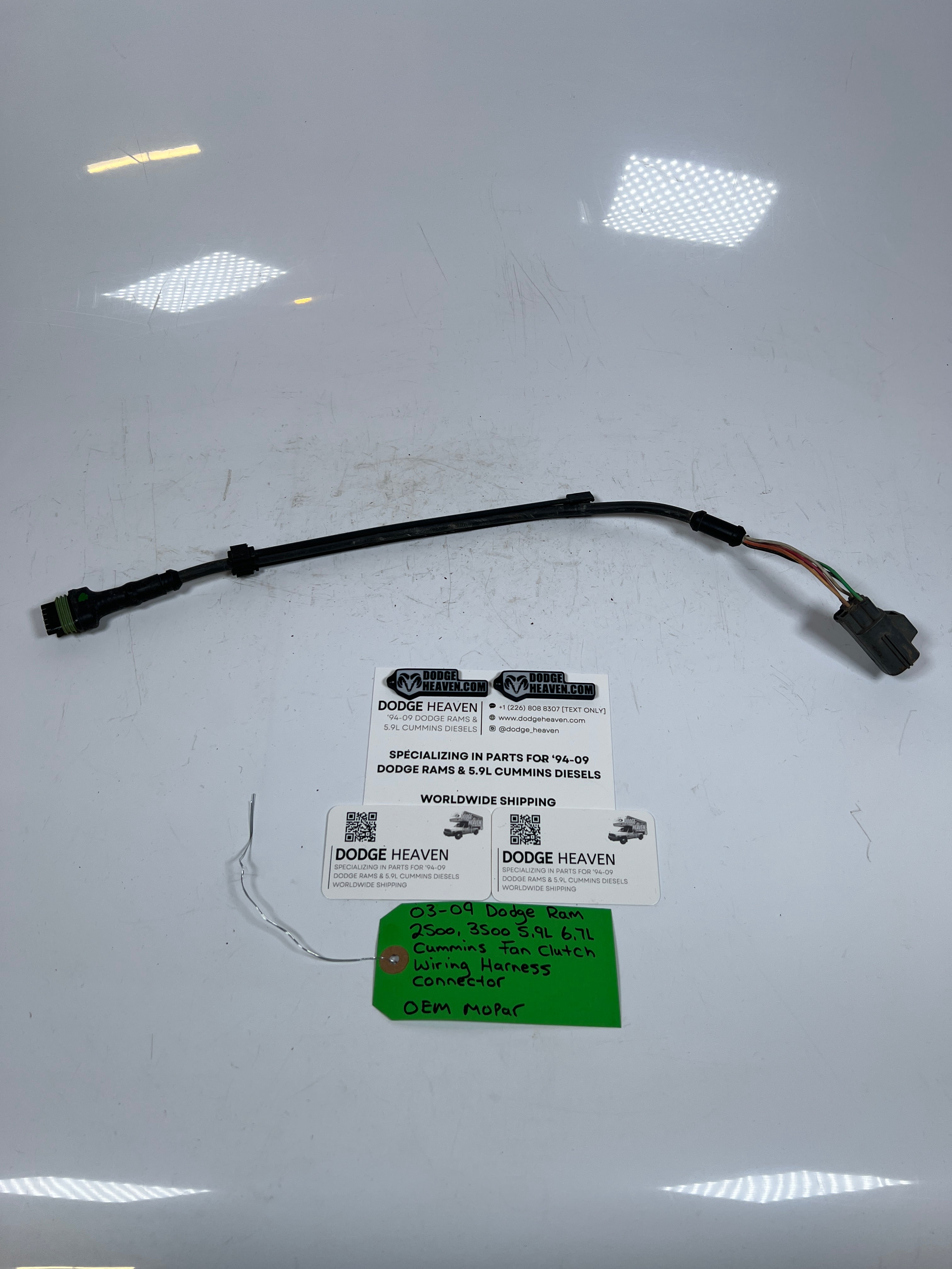 2003-2009 Dodge Ram 5.9L 6.7L Cummins Fan Clutch Wiring Harness Connector
