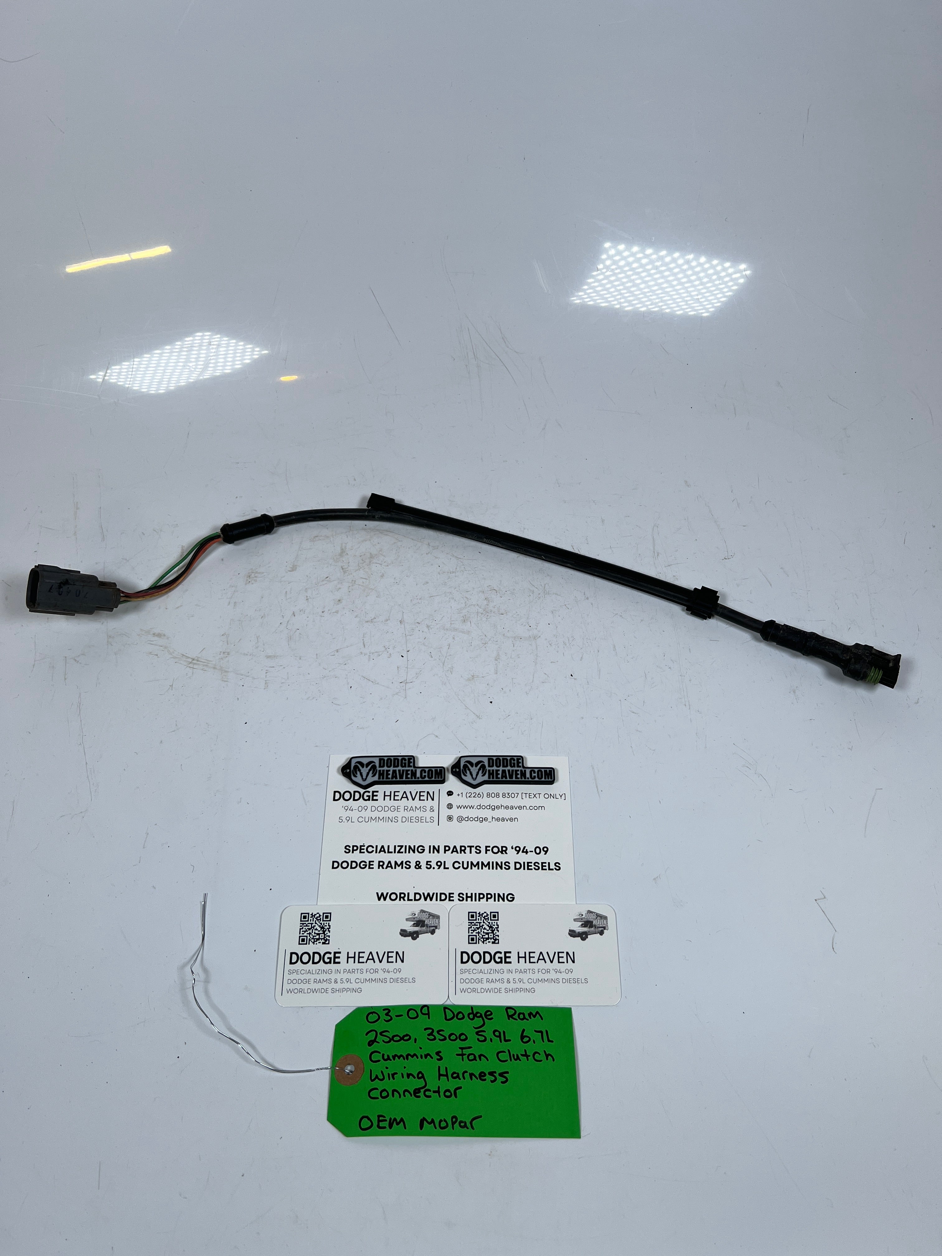 2003-2009 Dodge Ram 5.9L 6.7L Cummins Fan Clutch Wiring Harness Connector