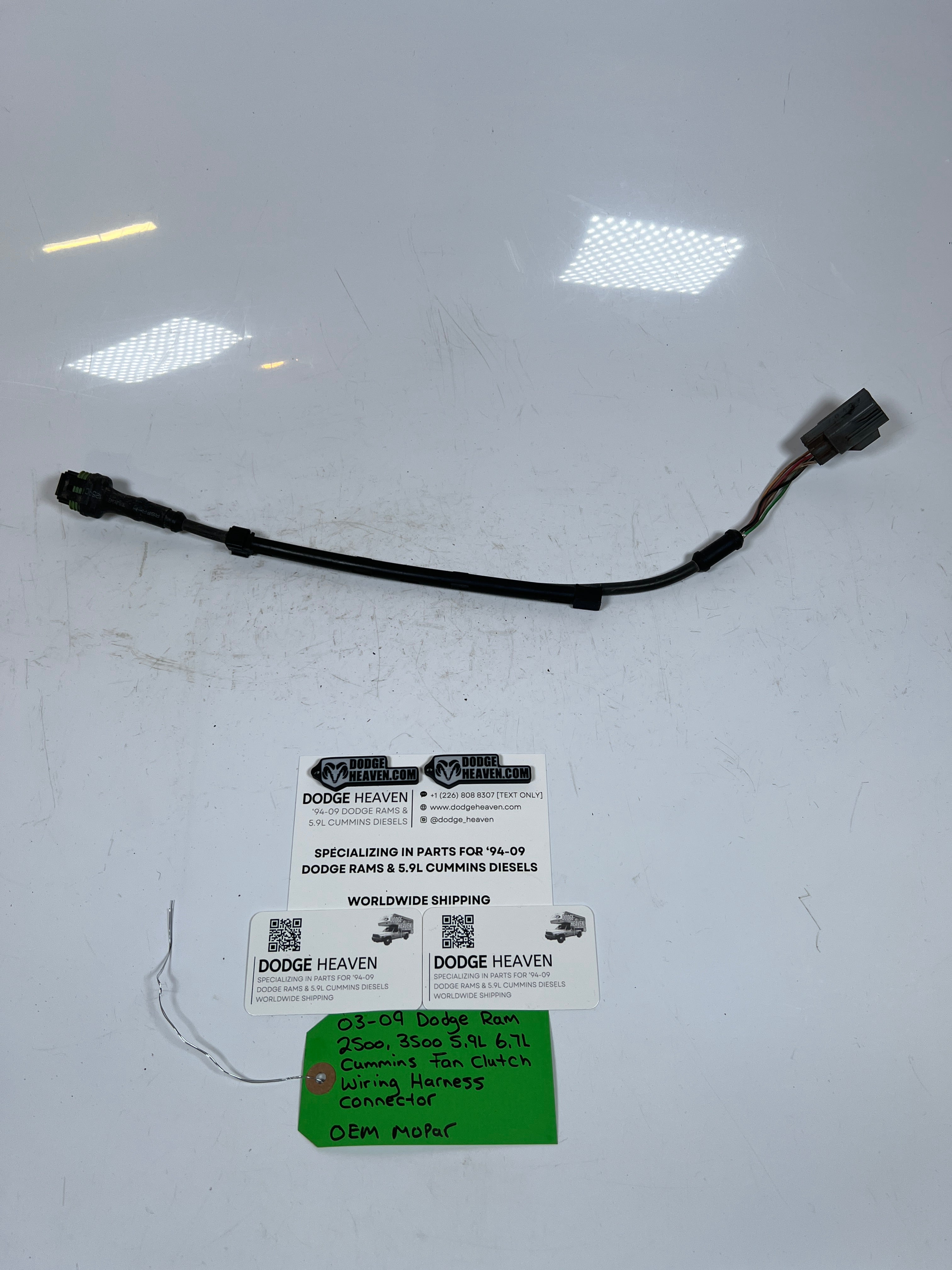 2003-2009 Dodge Ram 5.9L 6.7L Cummins Fan Clutch Wiring Harness Connector