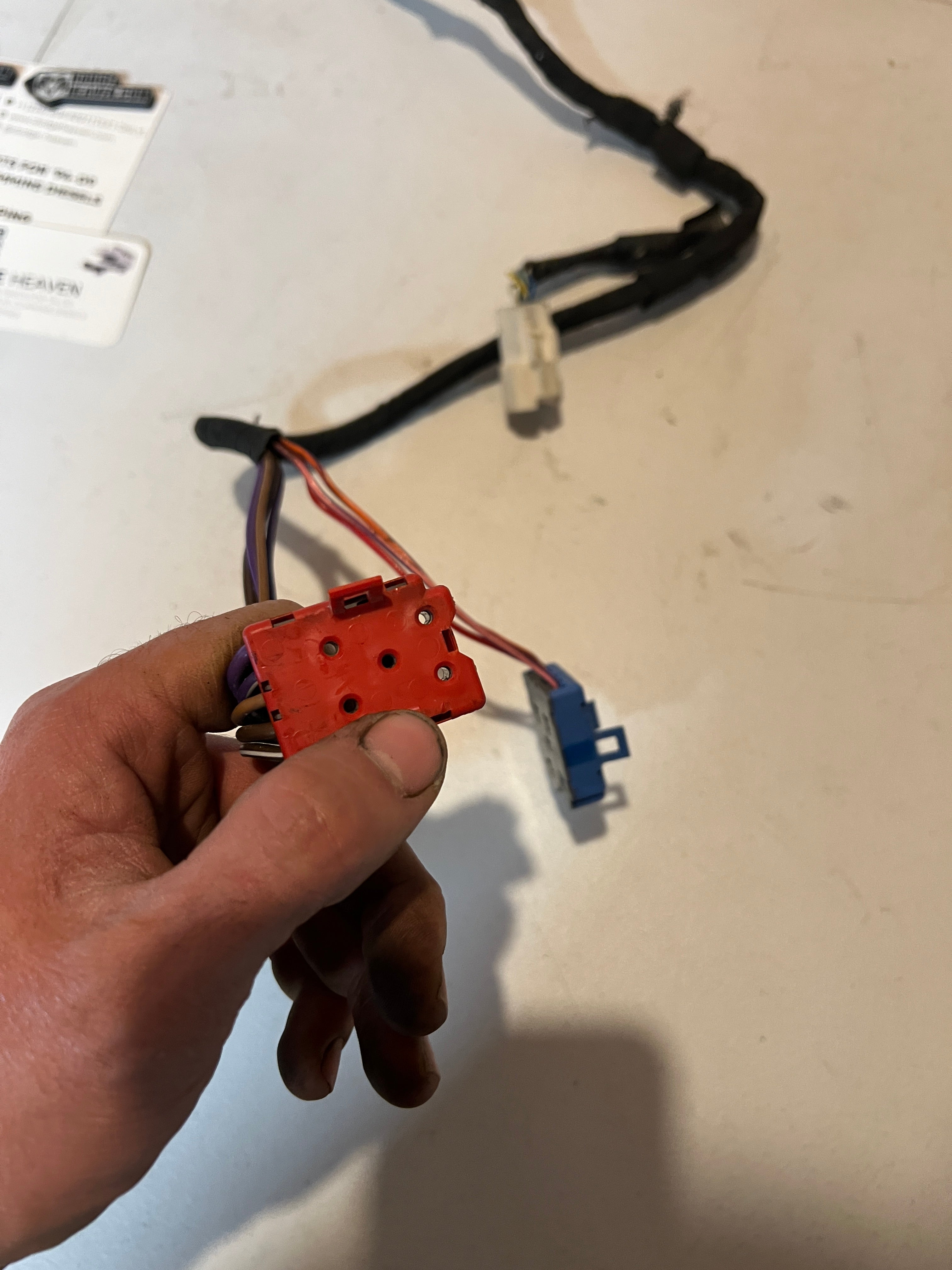 1997-1997 Dodge Ram 1500-3500 Passenger Power Door Wiring Harness