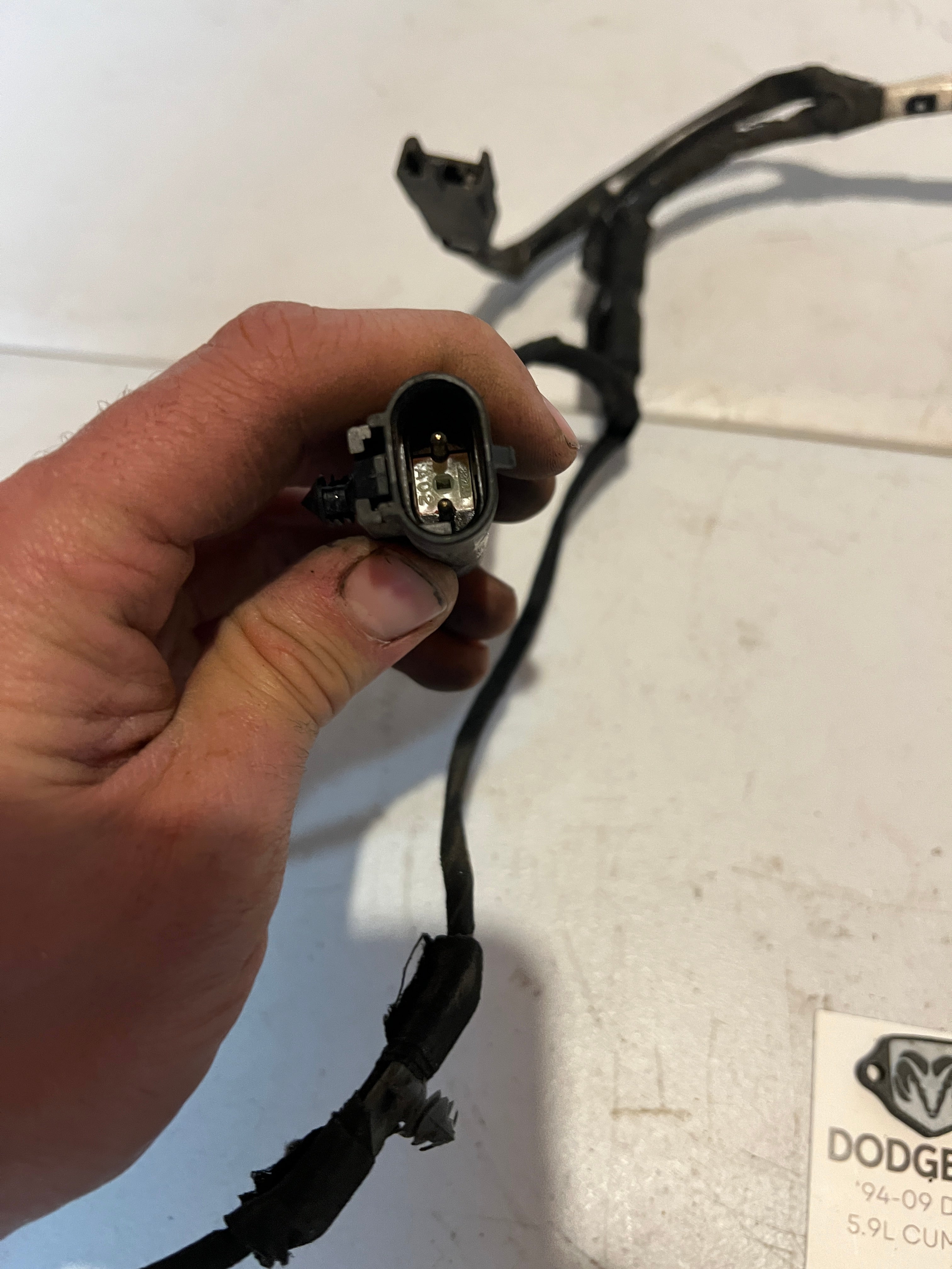 1997-1997 Dodge Ram 1500-3500 Passenger Power Door Wiring Harness