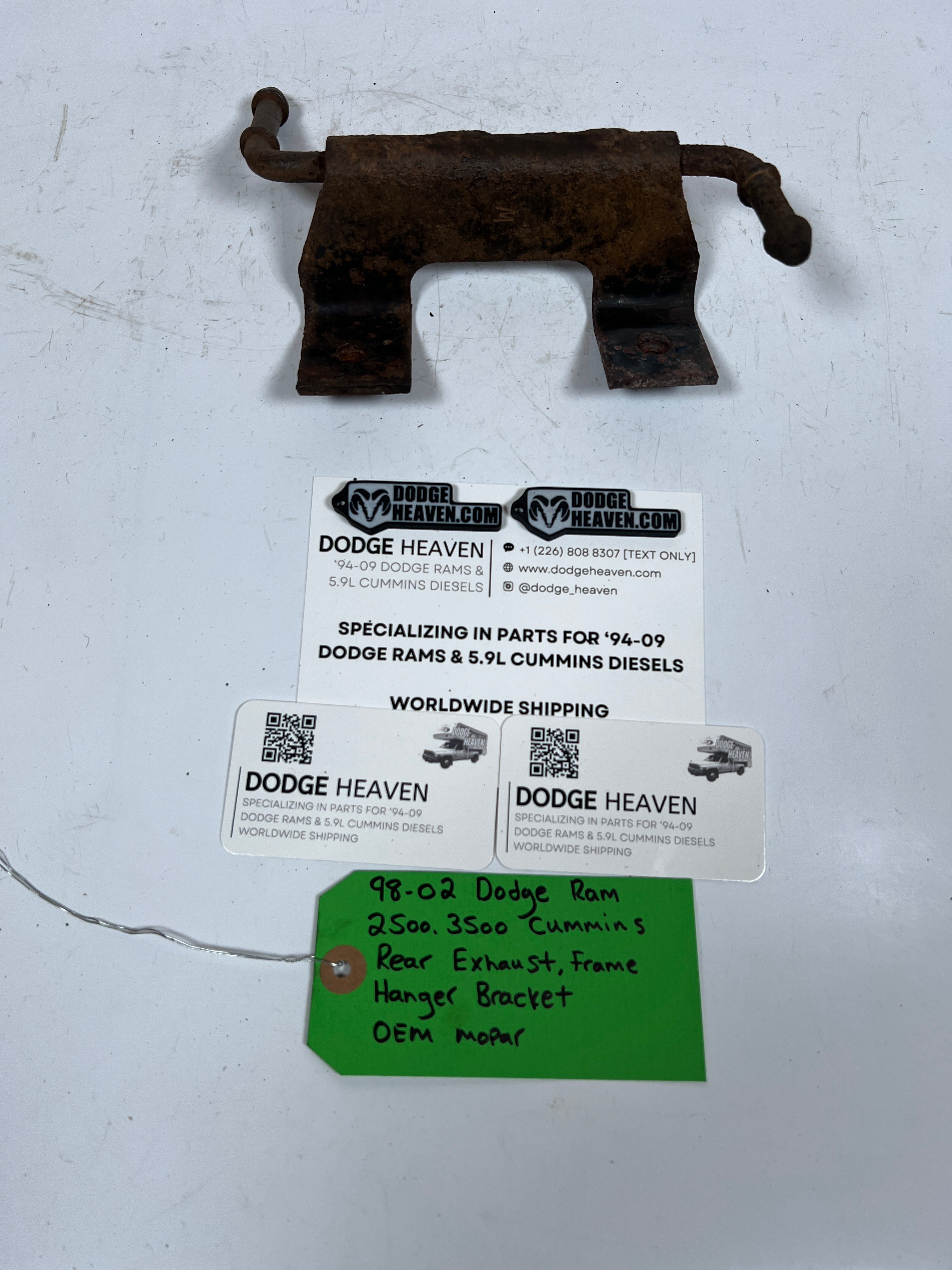 1998-2002 Dodge Ram 2500 3500 5.9L Cummins Rear Exhaust Frame Hanger
