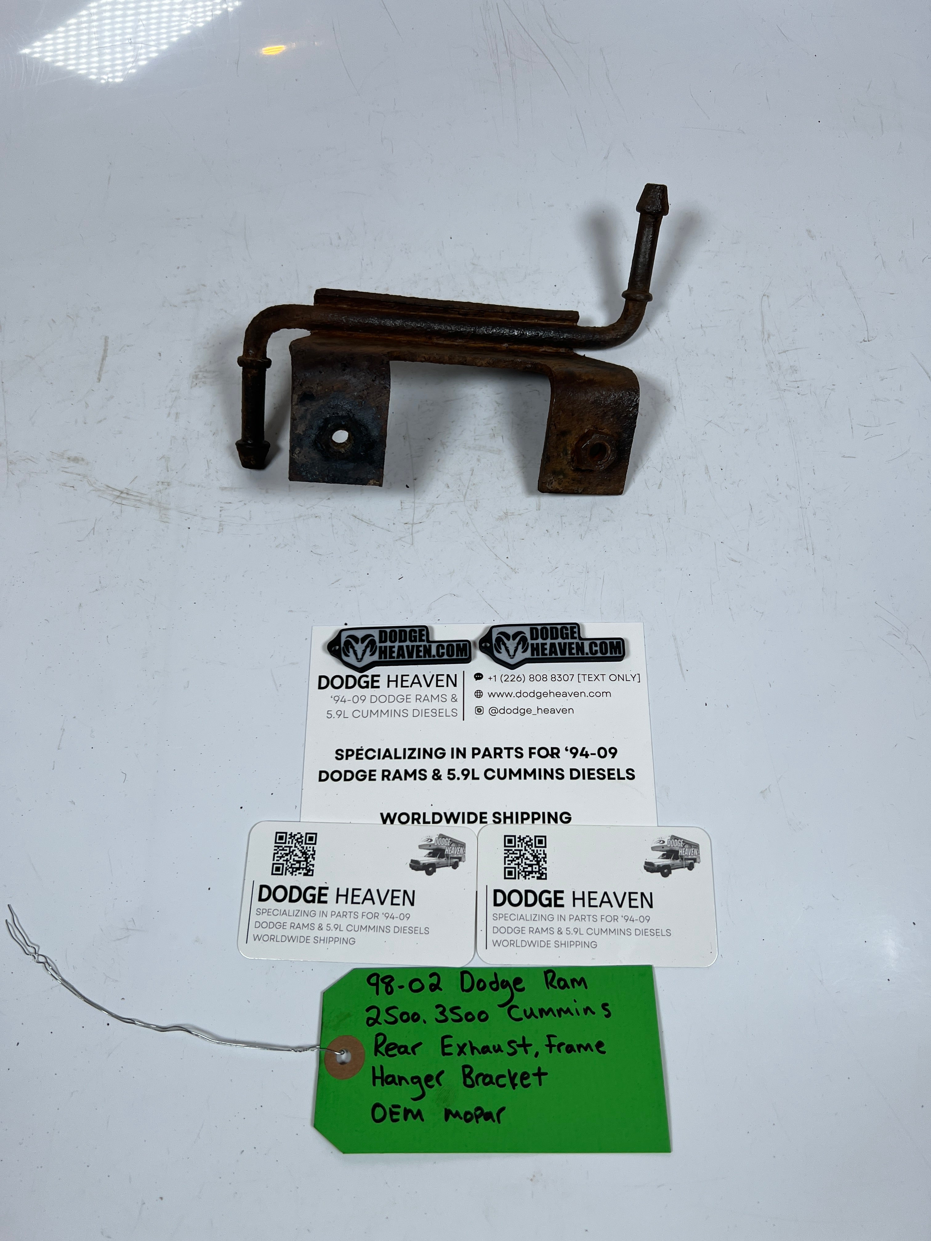 1998-2002 Dodge Ram 2500 3500 5.9L Cummins Rear Exhaust Frame Hanger