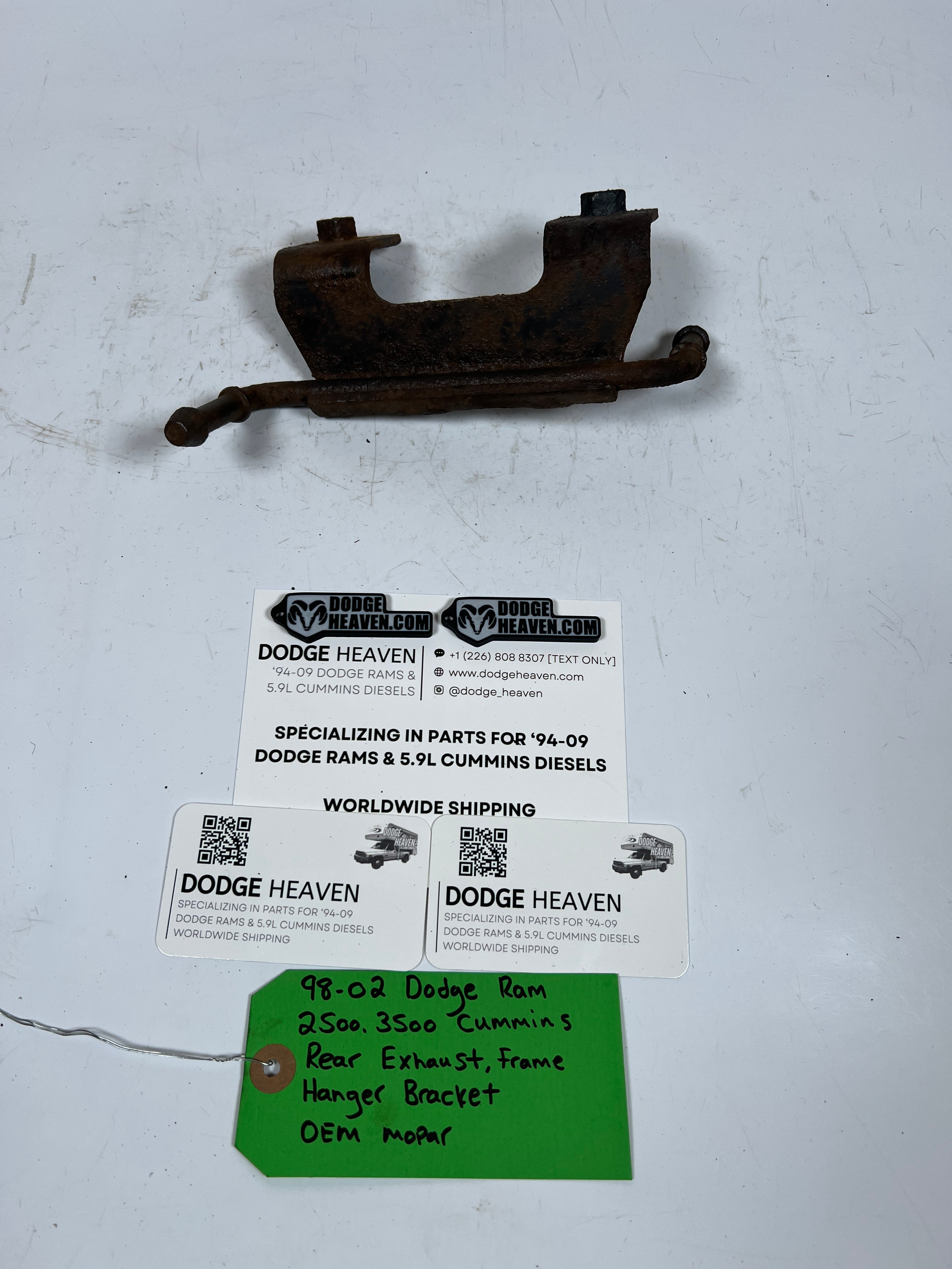 1998-2002 Dodge Ram 2500 3500 5.9L Cummins Rear Exhaust Frame Hanger