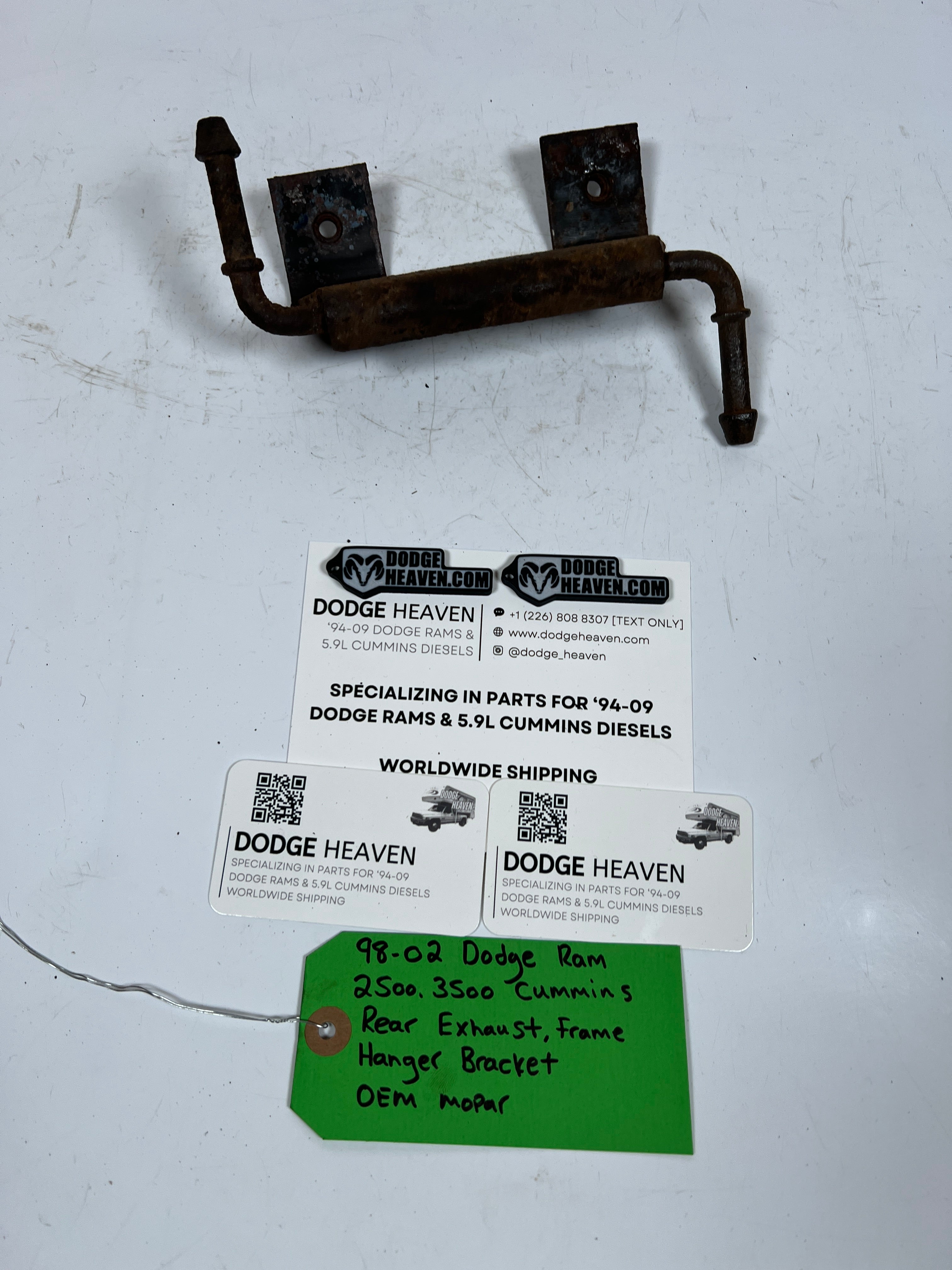 1998-2002 Dodge Ram 2500 3500 5.9L Cummins Rear Exhaust Frame Hanger