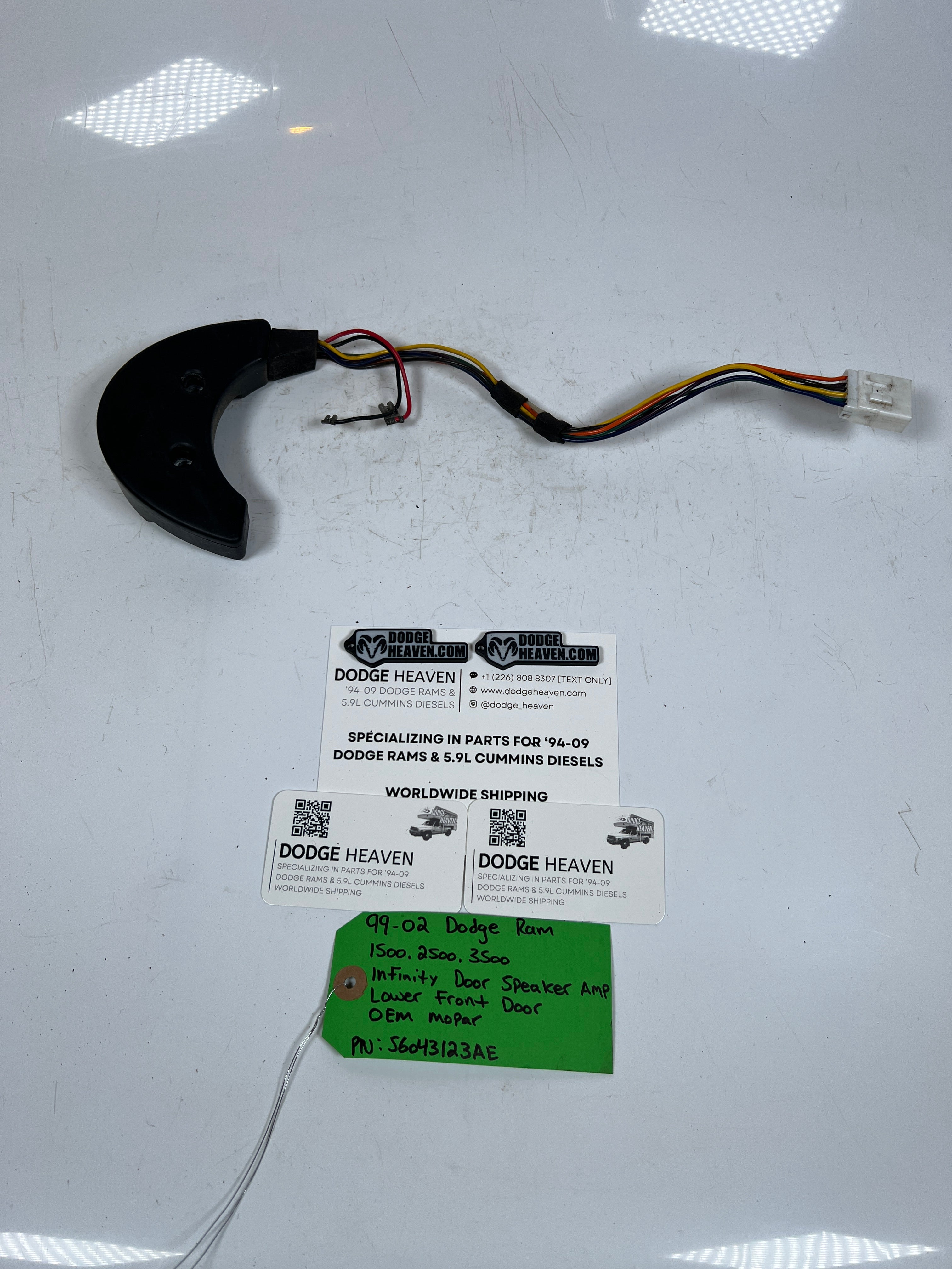 1999-2002 Dodge Ram 1500-3500 Infinity Door Speaker Amp