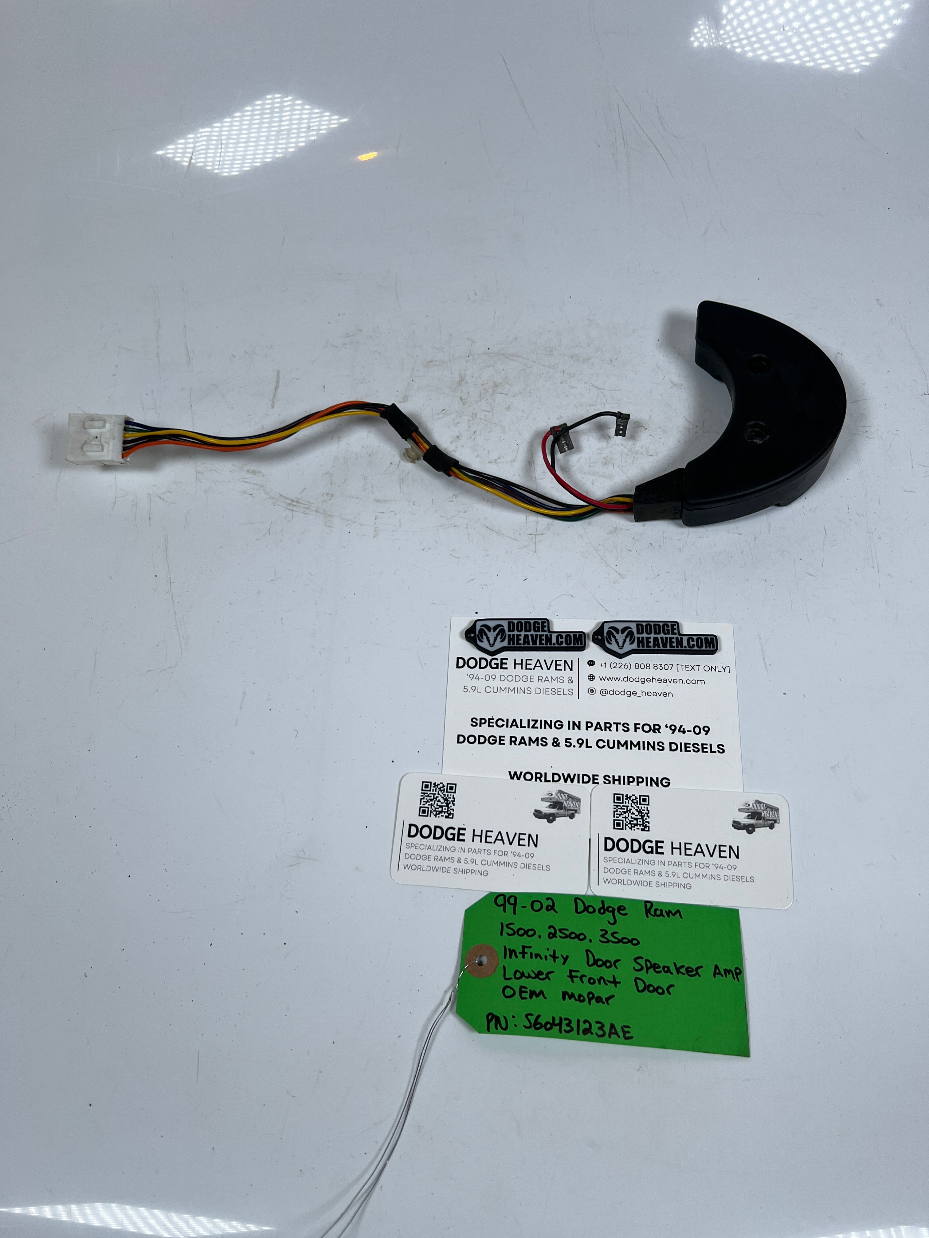 1999-2002 Dodge Ram 1500-3500 Infinity Door Speaker Amp