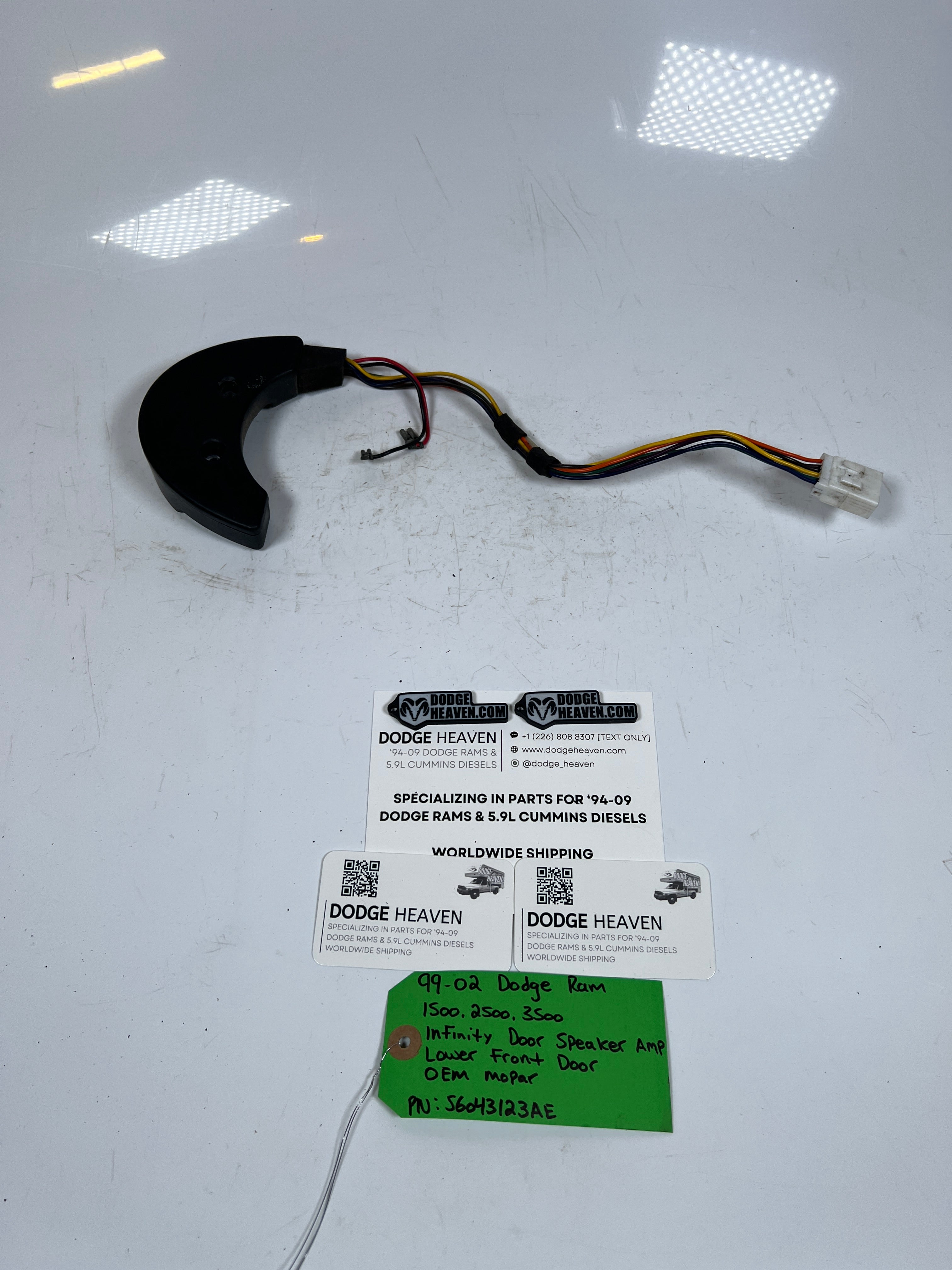 1999-2002 Dodge Ram 1500-3500 Infinity Door Speaker Amp