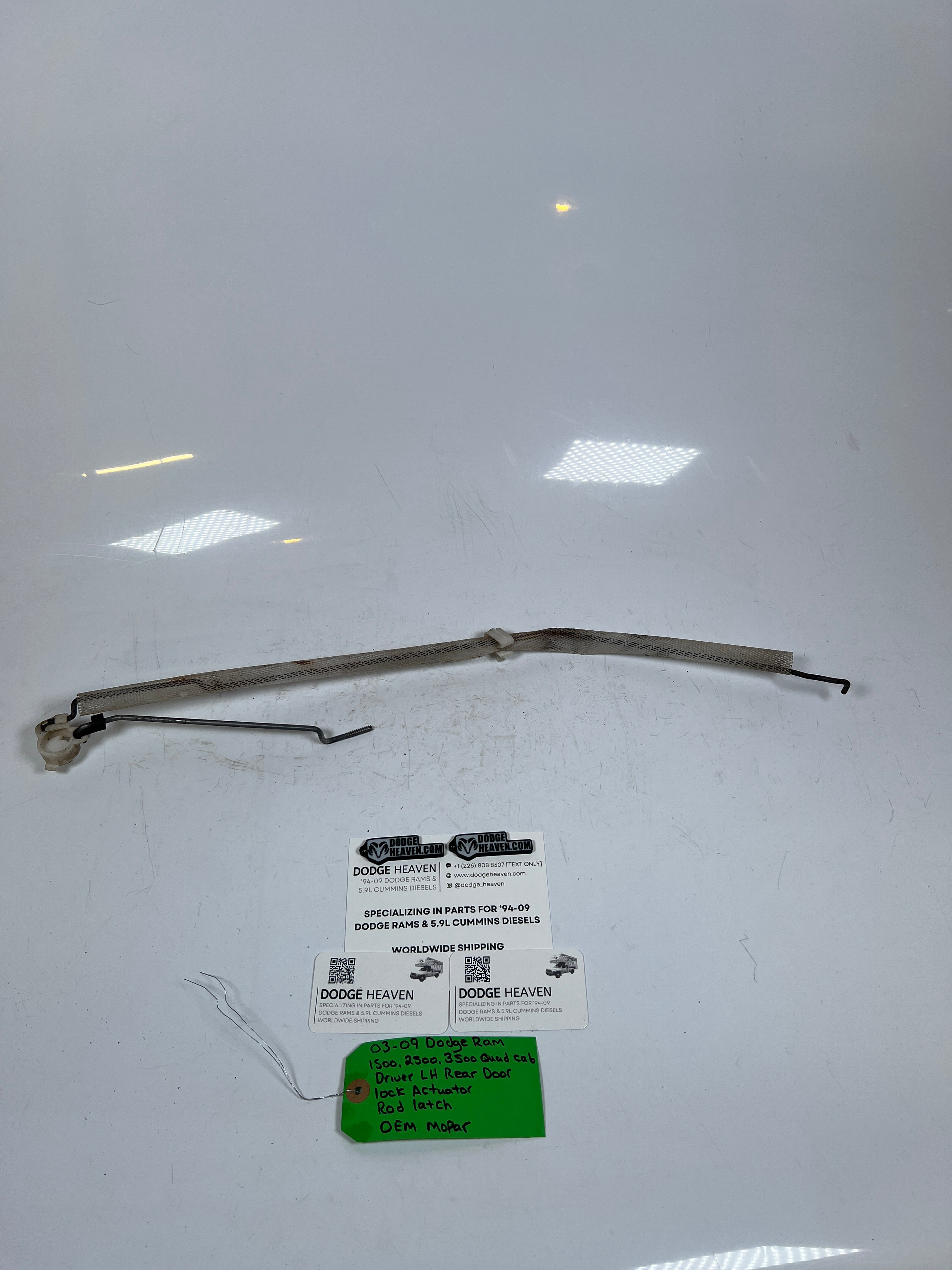 2003-2009 Dodge Ram Quad Cab Driver LH Rear Door Lock Actuator Rod Latch