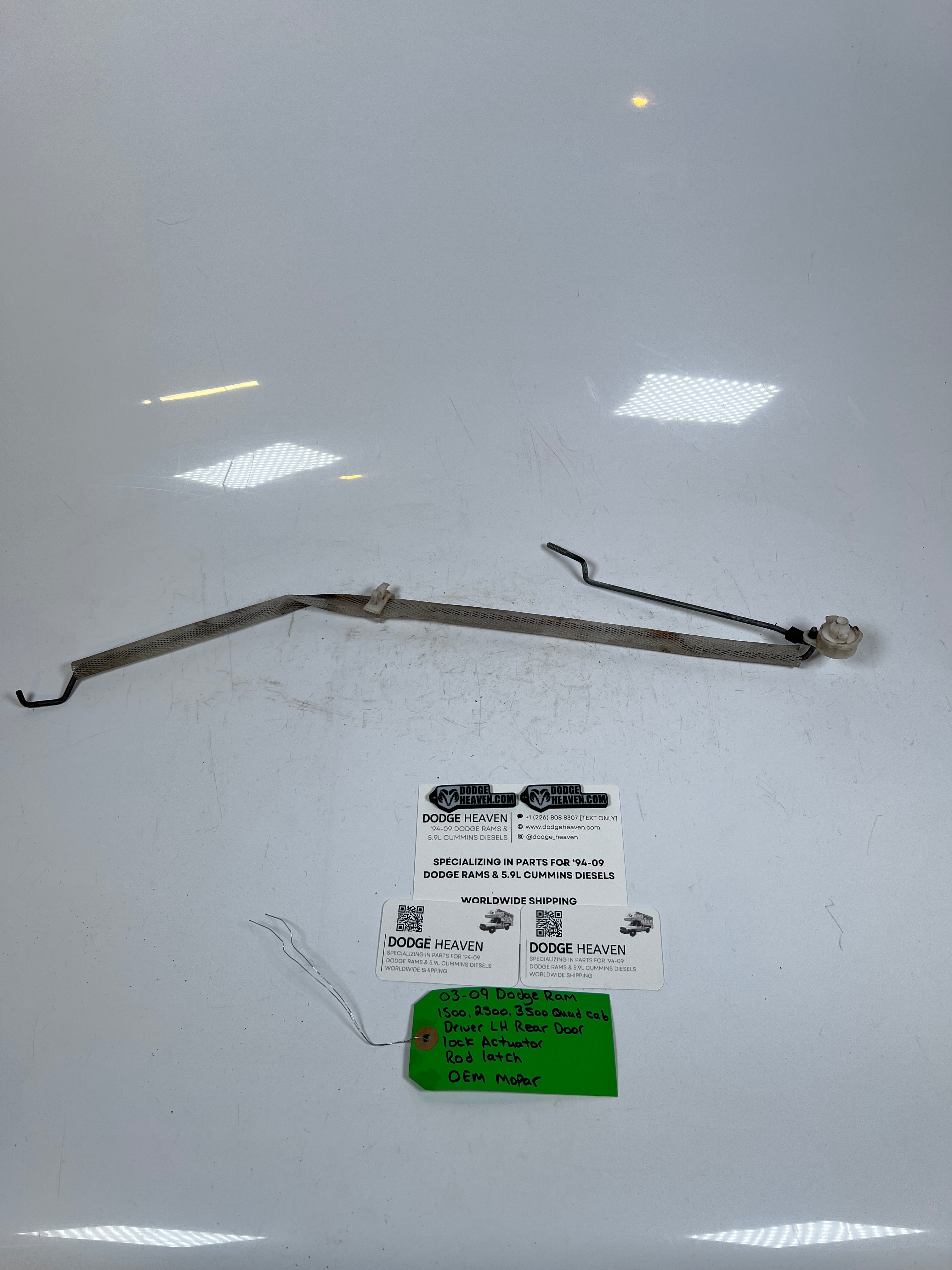 2003-2009 Dodge Ram Quad Cab Driver LH Rear Door Lock Actuator Rod Latch
