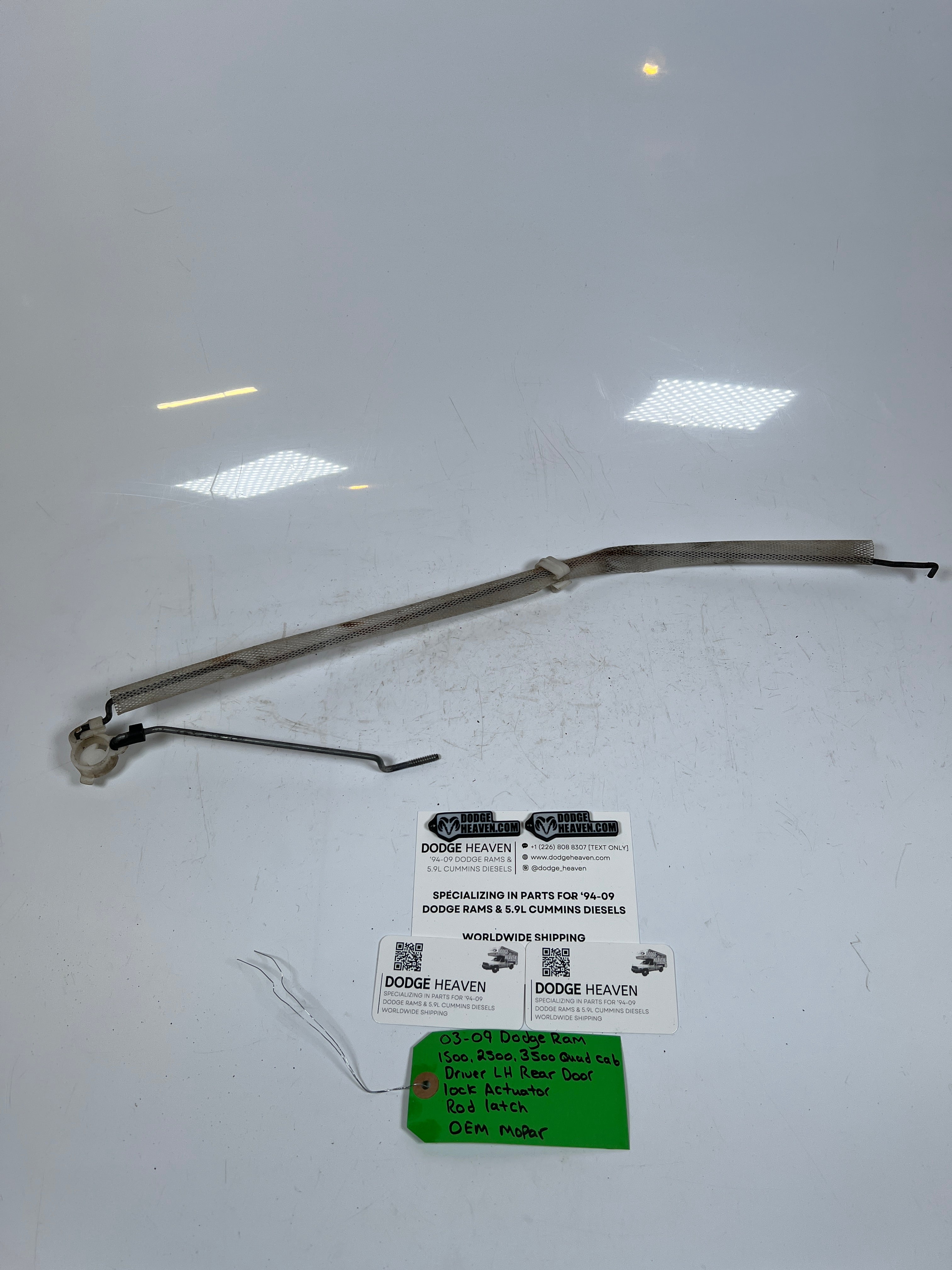 2003-2009 Dodge Ram Quad Cab Driver LH Rear Door Lock Actuator Rod Latch